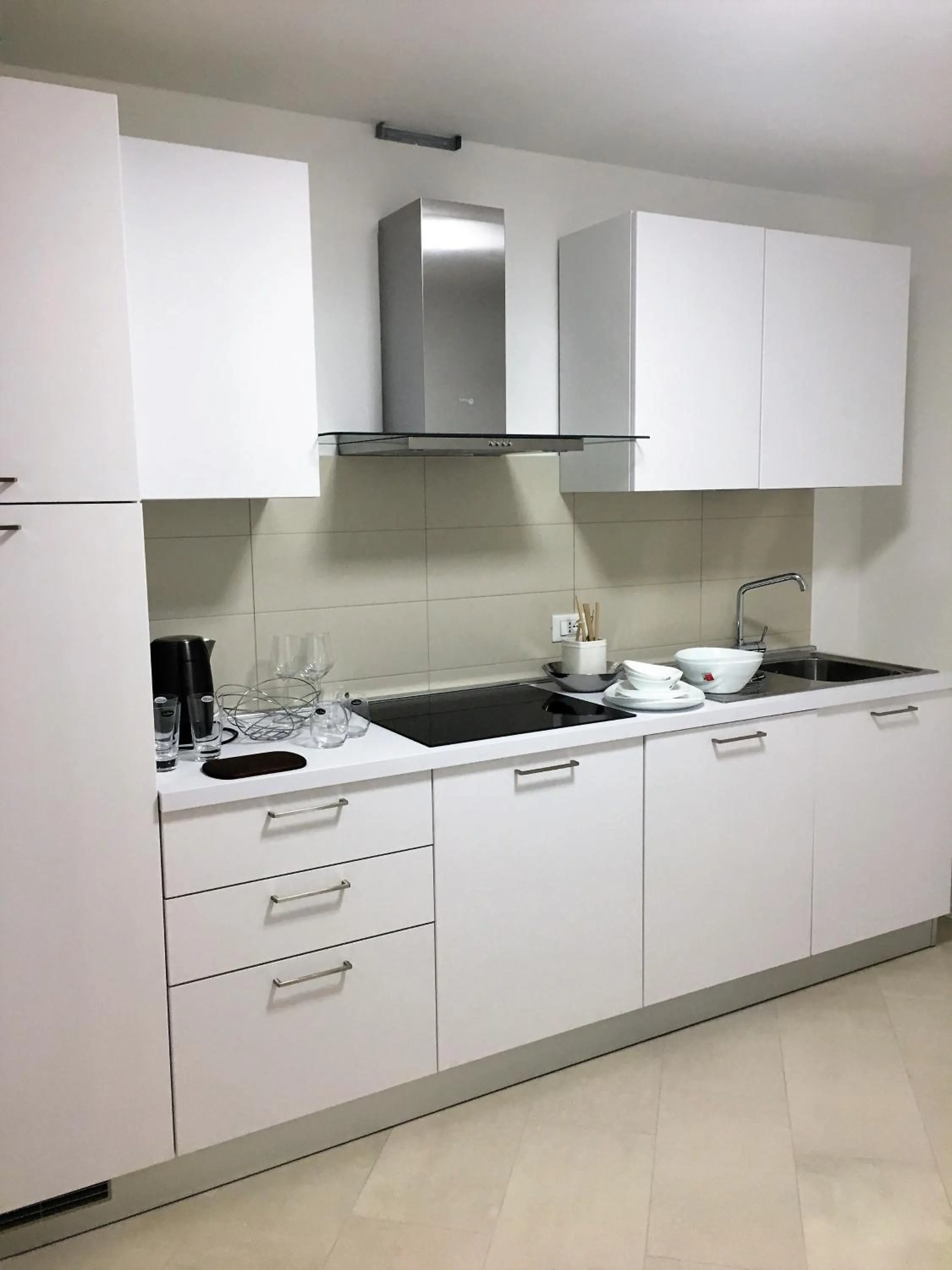 Kitchen or kitchenette in Bella Vacanza Limone