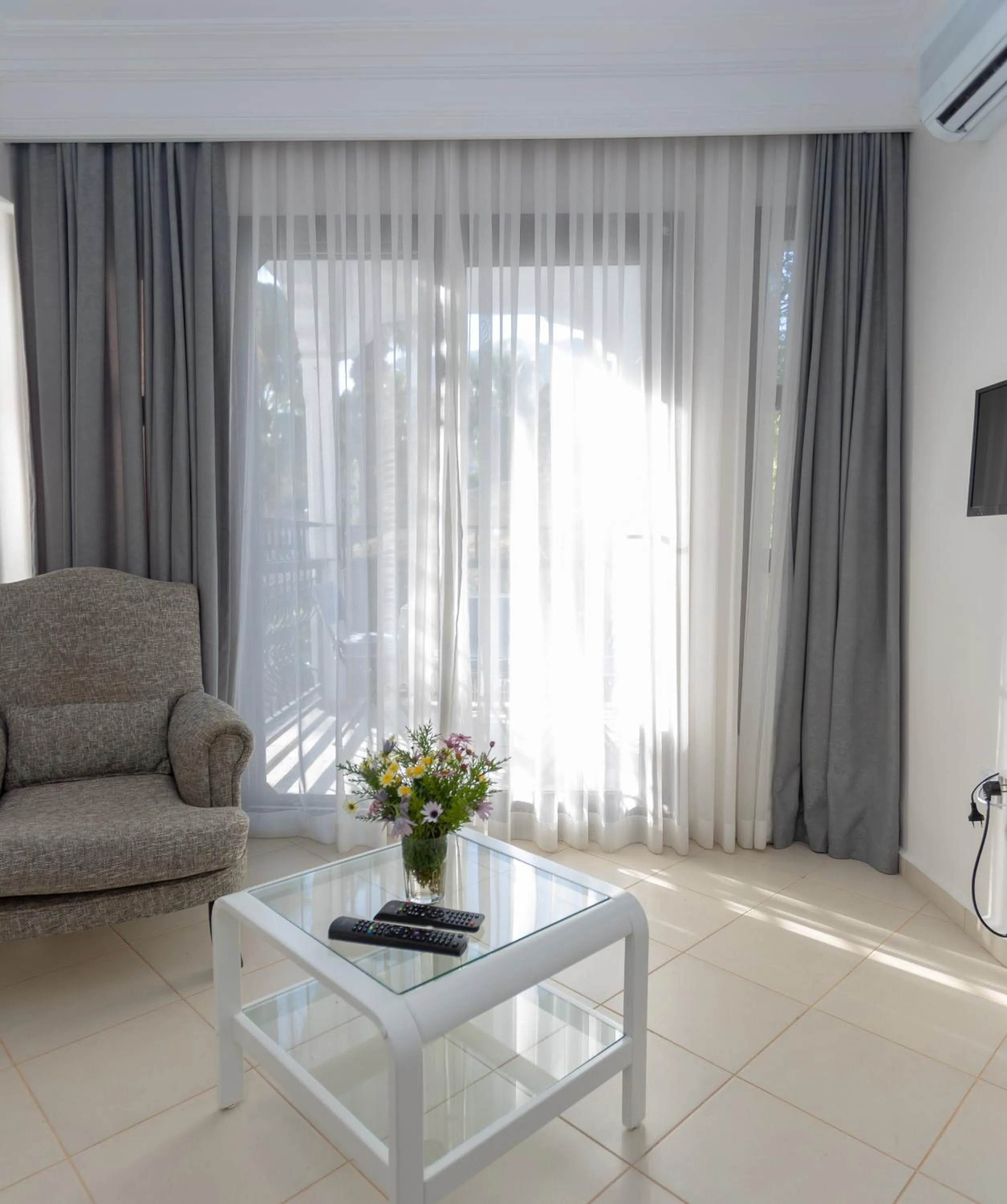 Living room in Mitos Apartments