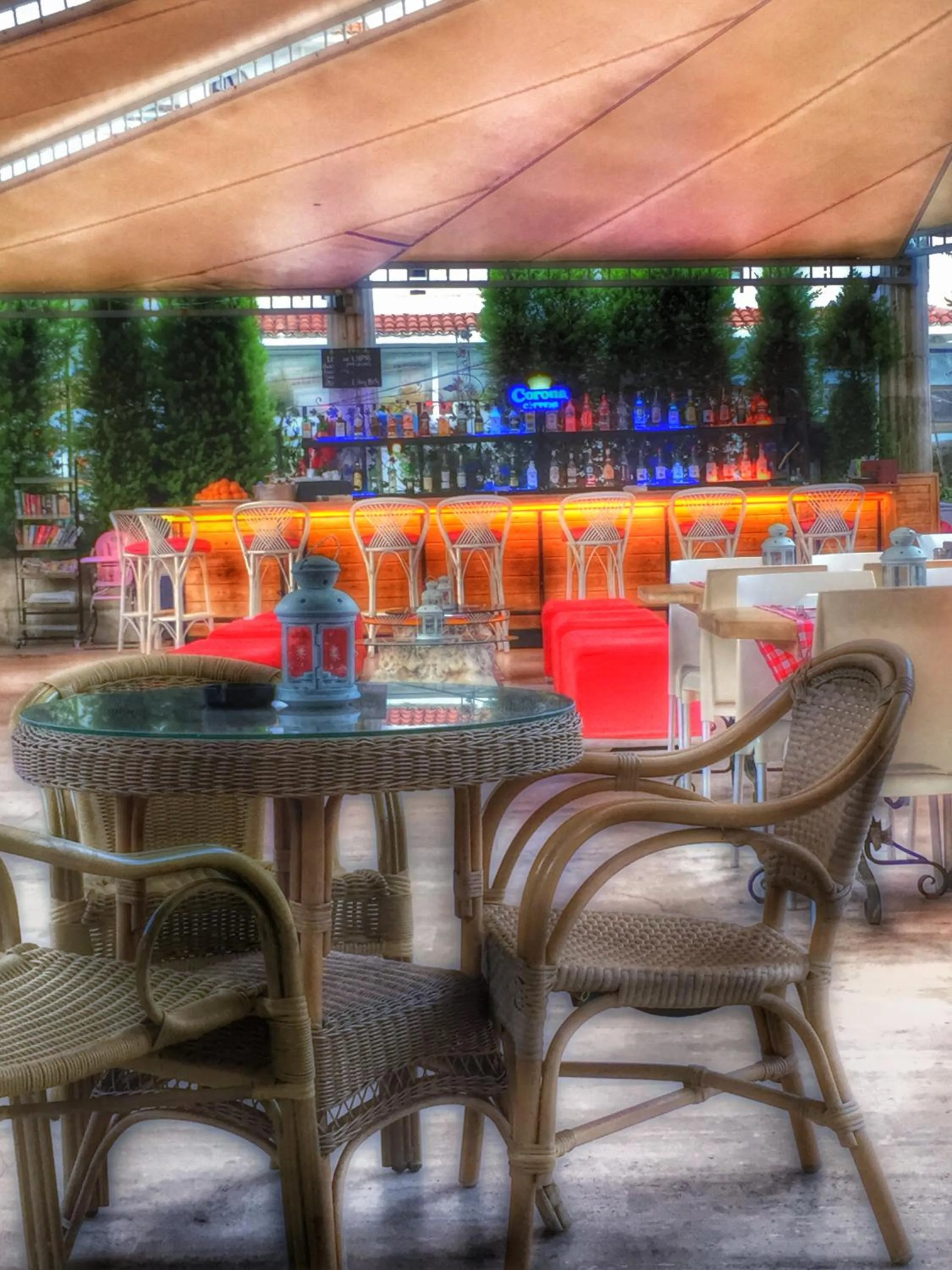 Lounge or bar in Mitos Apartments