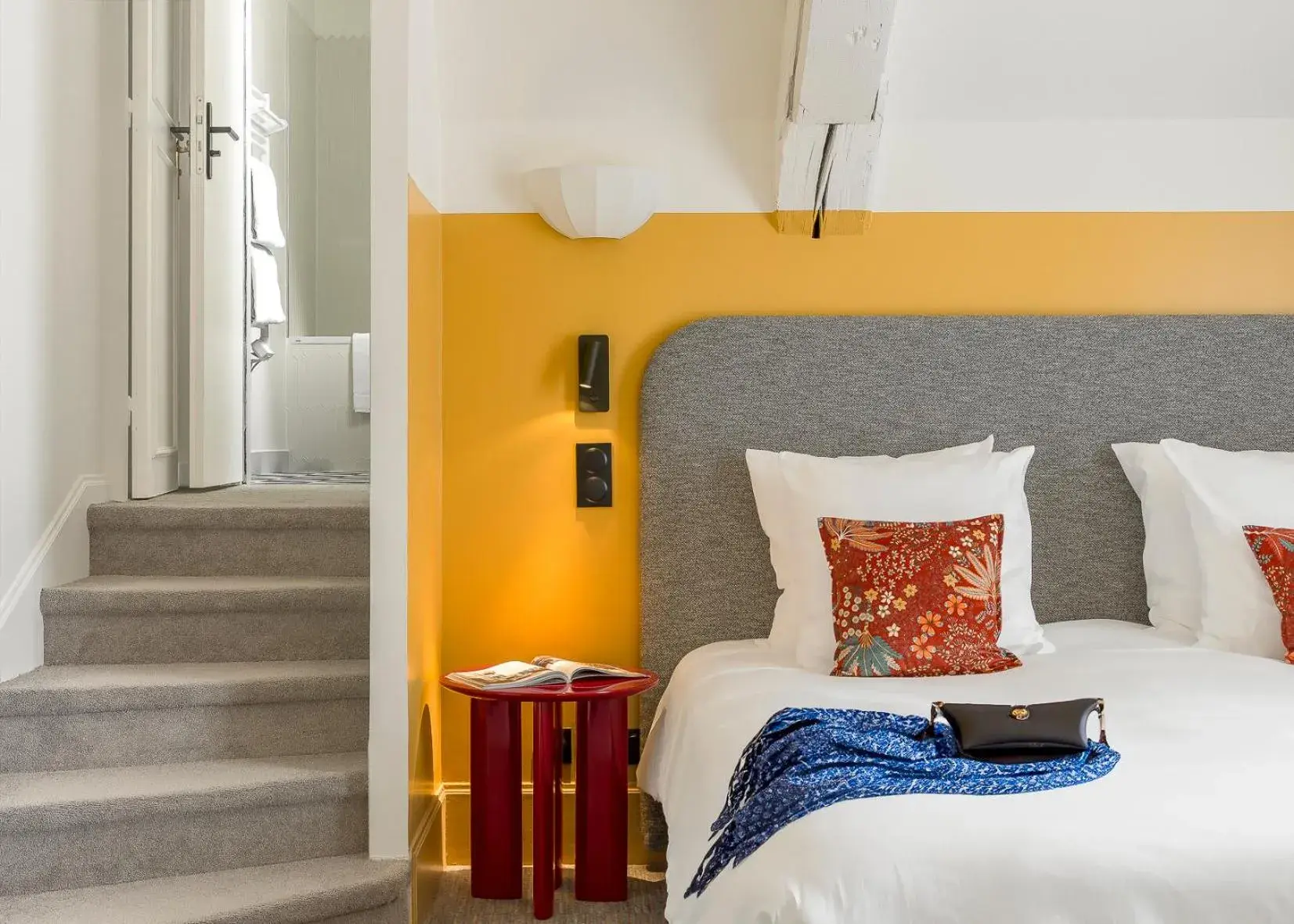 Deluxe Double Room in Hôtel de la Poste Deluxe Double Room in Hôtel de la Poste