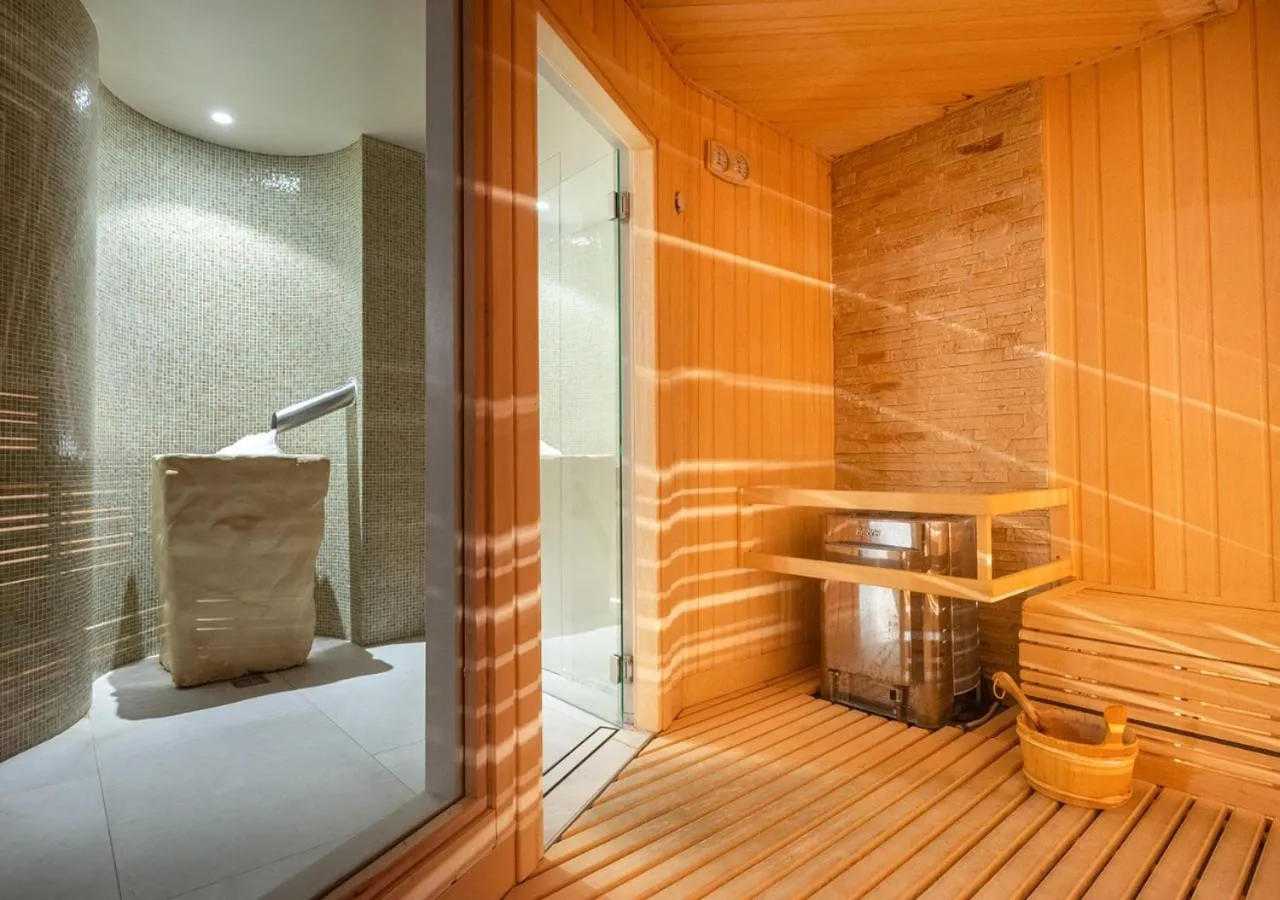 Sauna in Grand Hotel Salsomaggiore