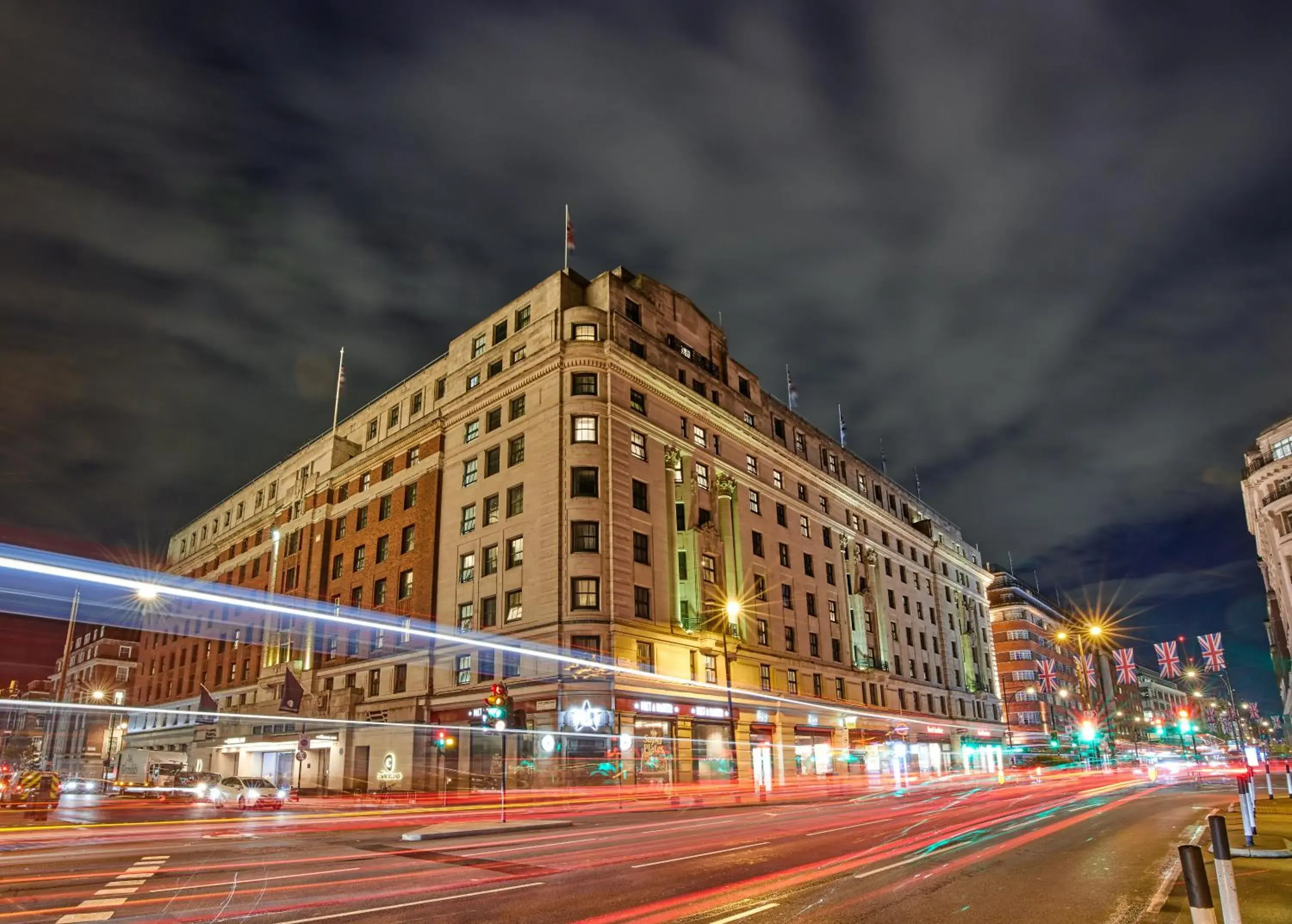 Property building in The Cumberland, London Property building in The Cumberland, London