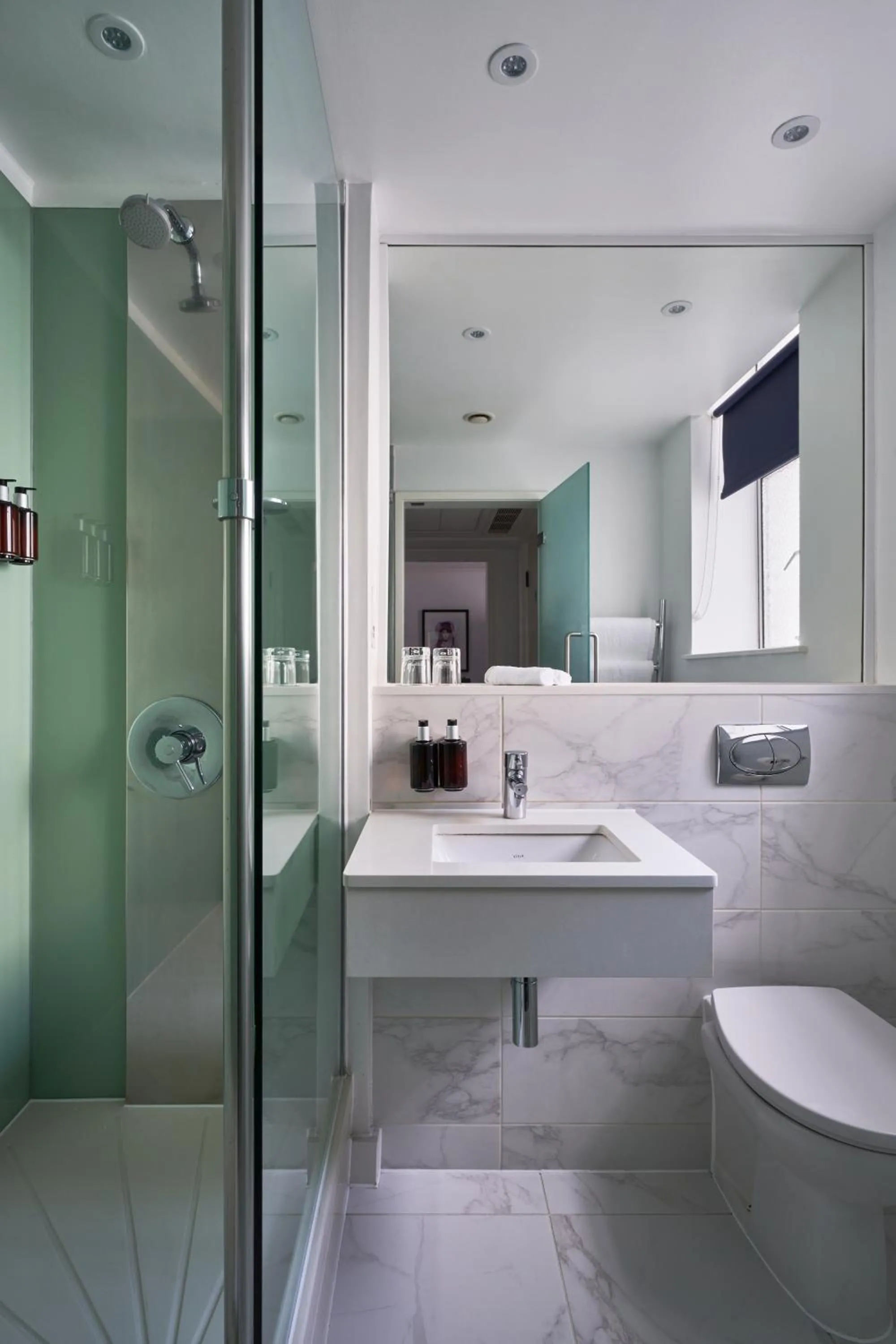 Shower in The Cumberland, London