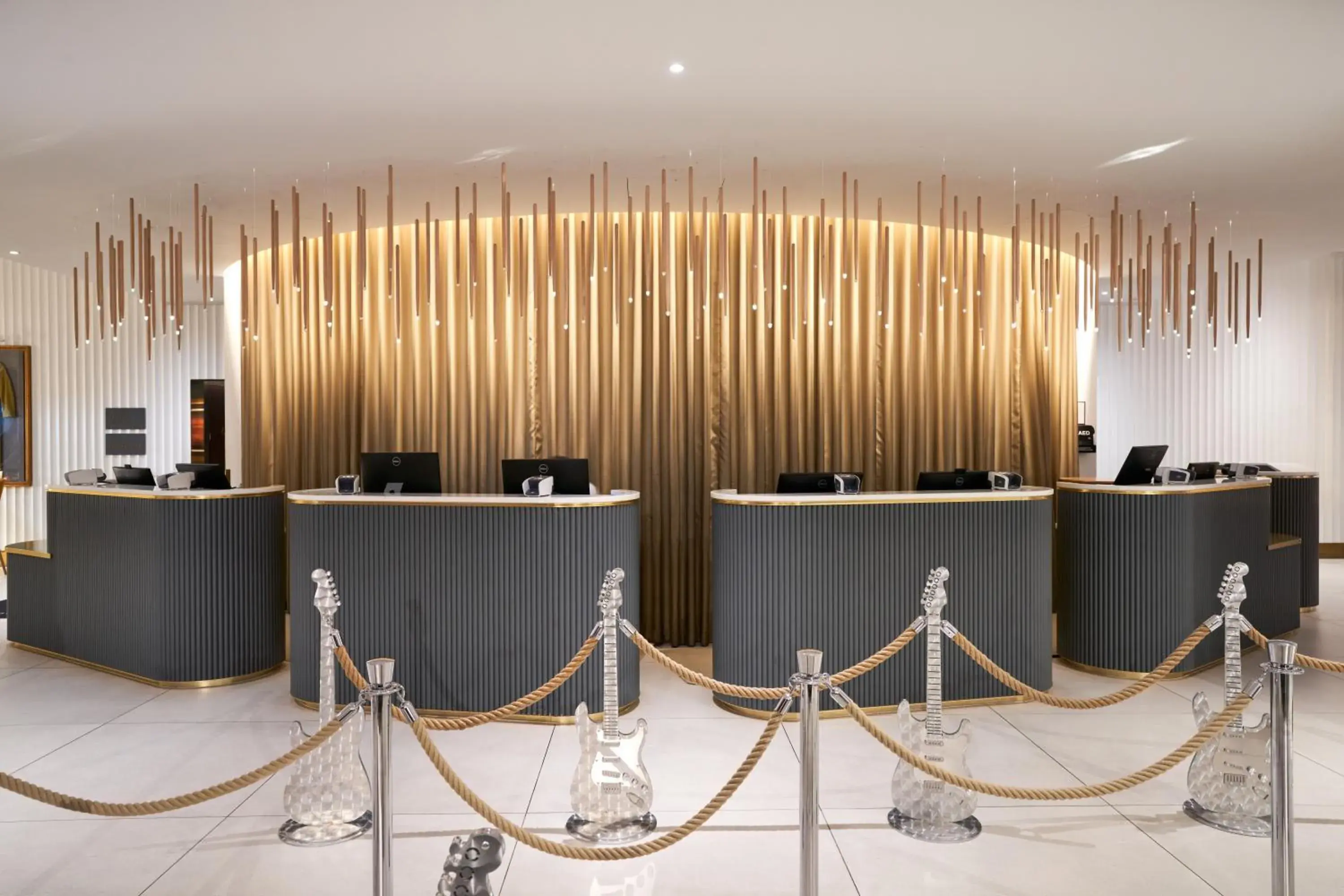 Lobby or reception in The Cumberland, London Lobby or reception in The Cumberland, London