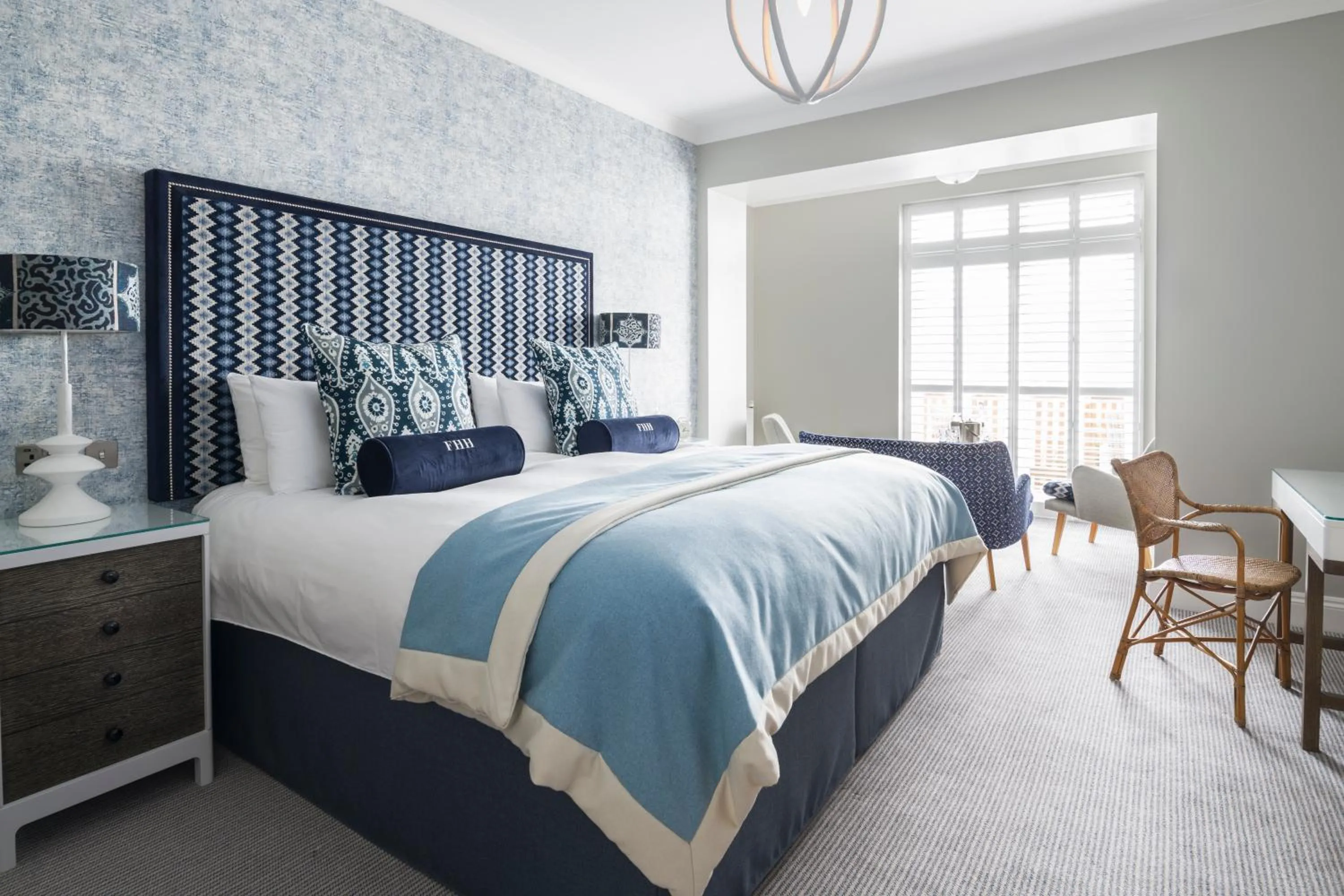 Bed in Harbour Hotel Fowey