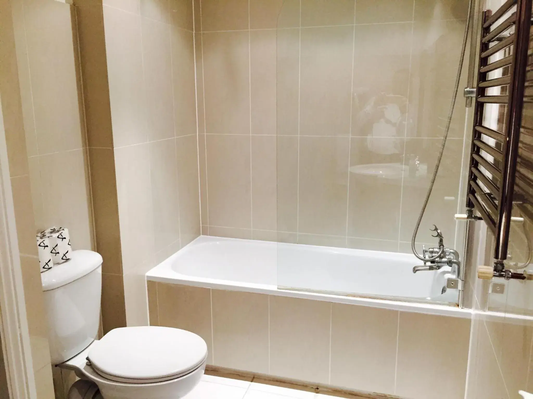 Bathroom in Blue Bells Hotel Bathroom in Blue Bells Hotel