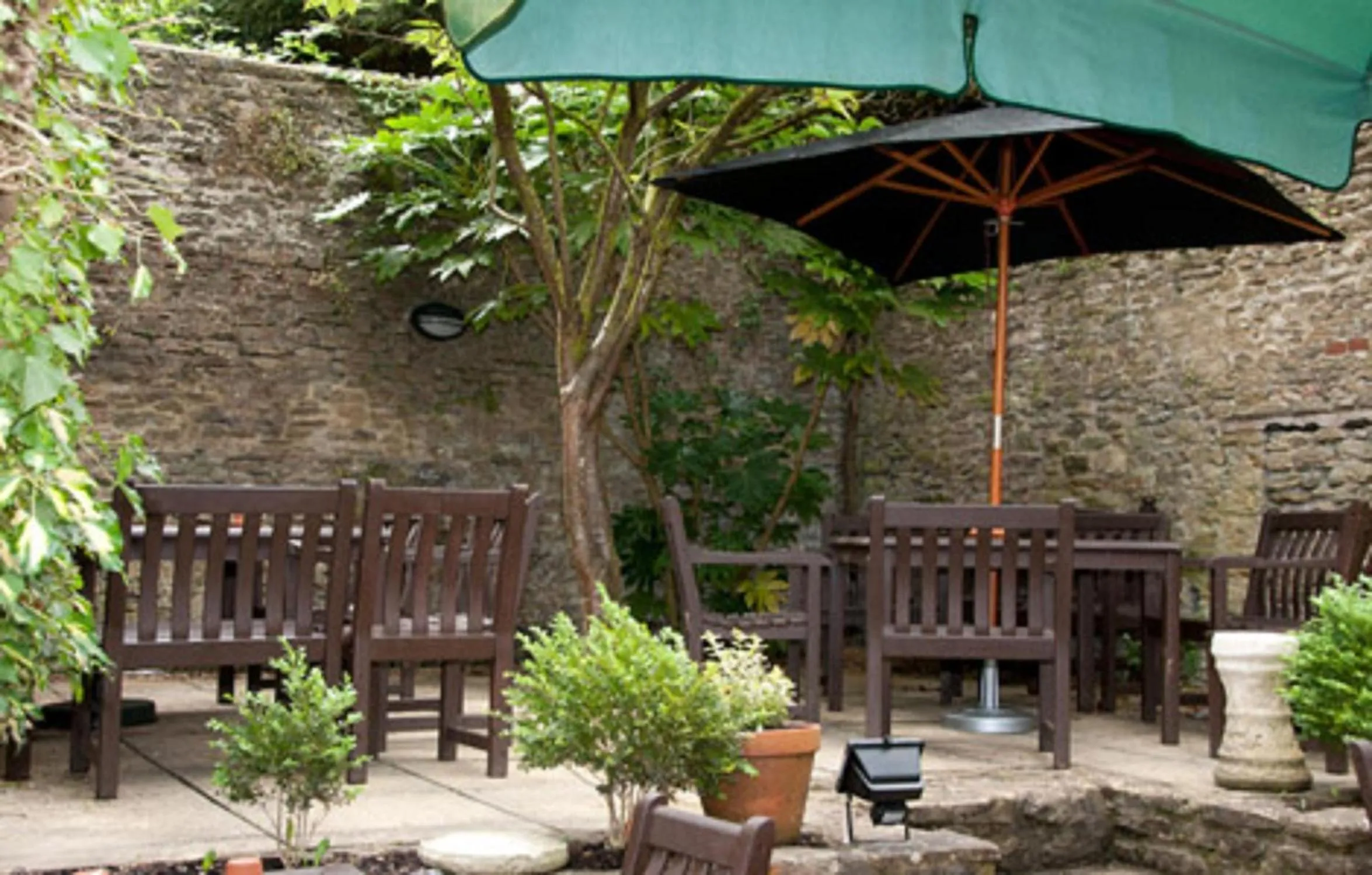Garden in Woolpack Inn by Greene King Inns