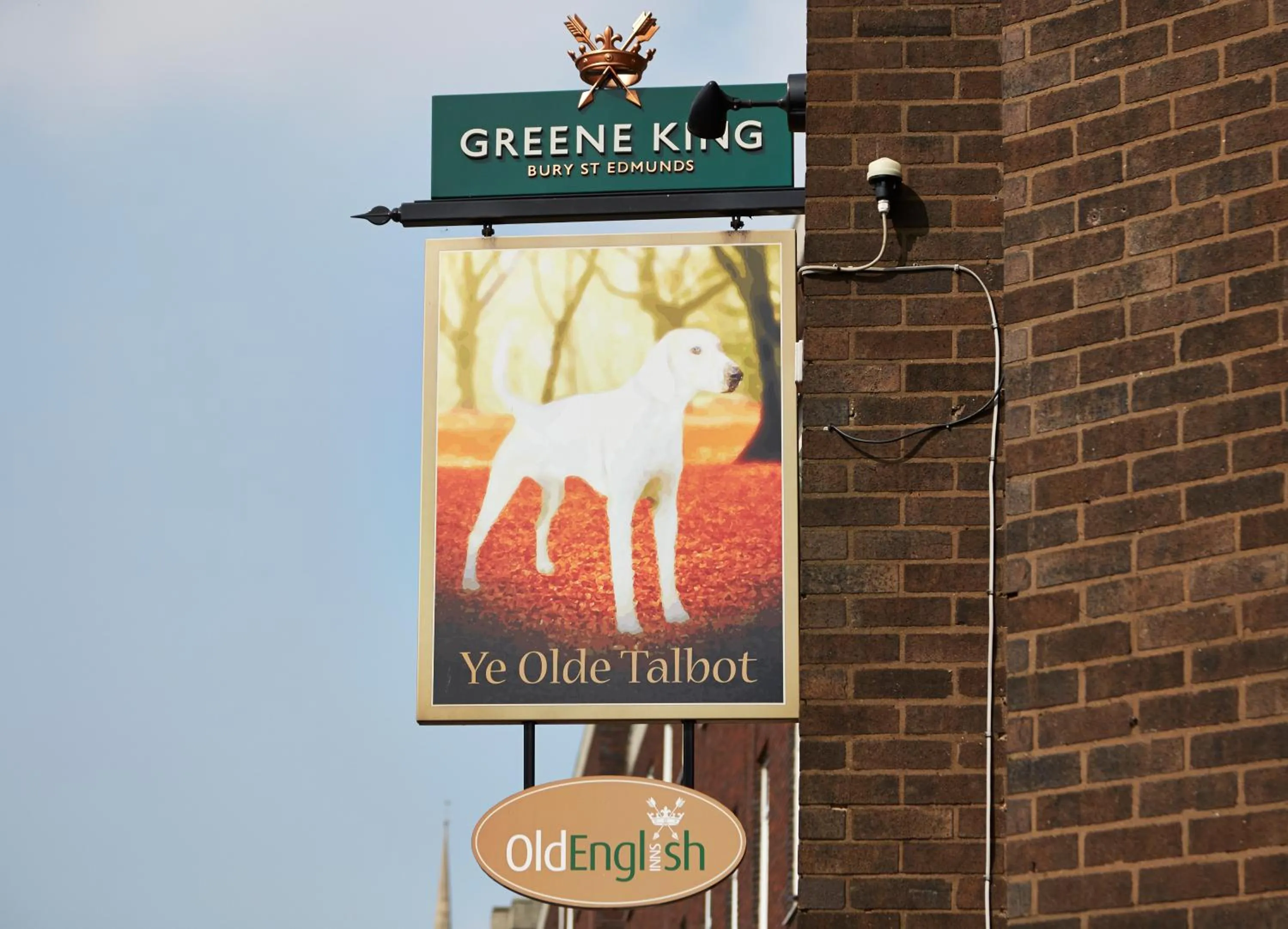 Property logo or sign in Ye Olde Talbot Hotel by Greene King Inns