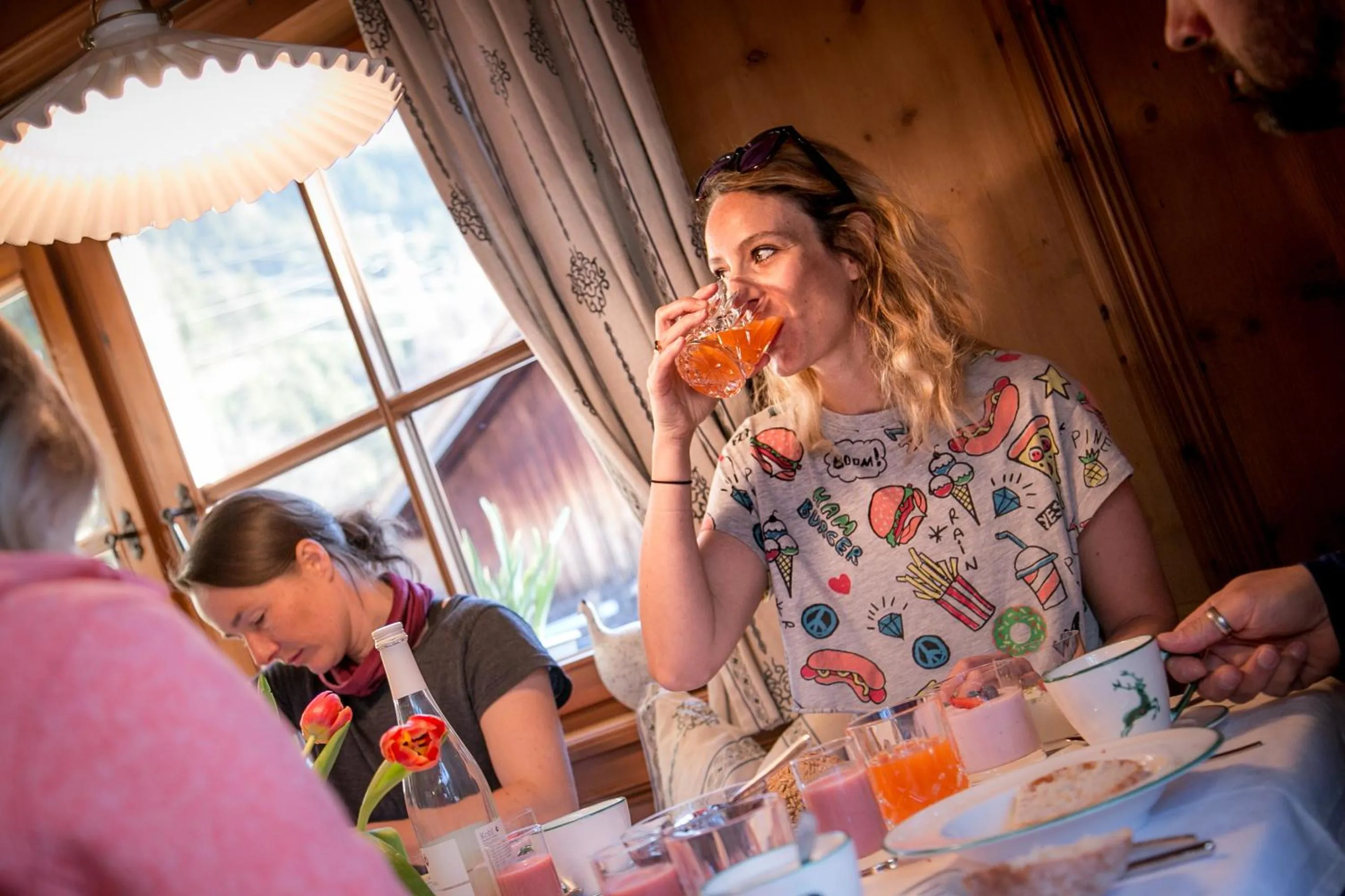 Guests in Pension der Steinbock - das 300 Jahre alte Bauernhaus - TIROL