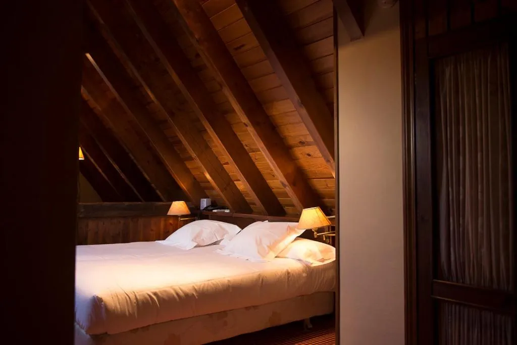 Bed in Hotel Chalet Bassibe