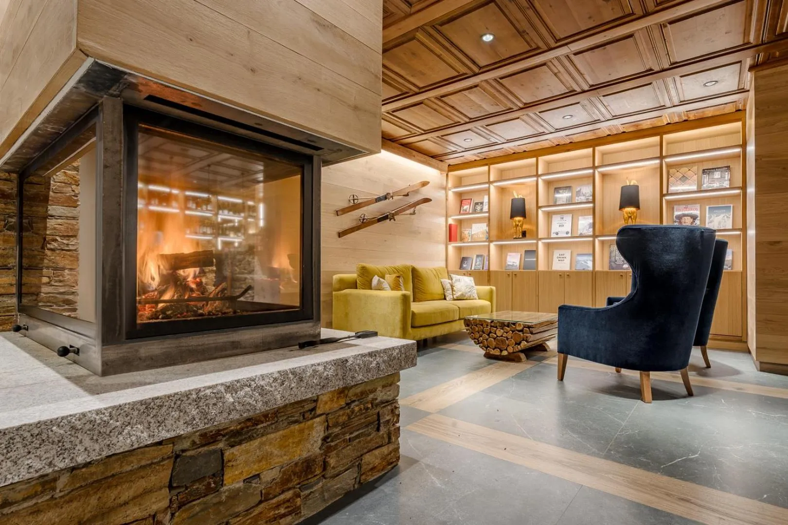 flat iron in Hotel Chalet Bassibe