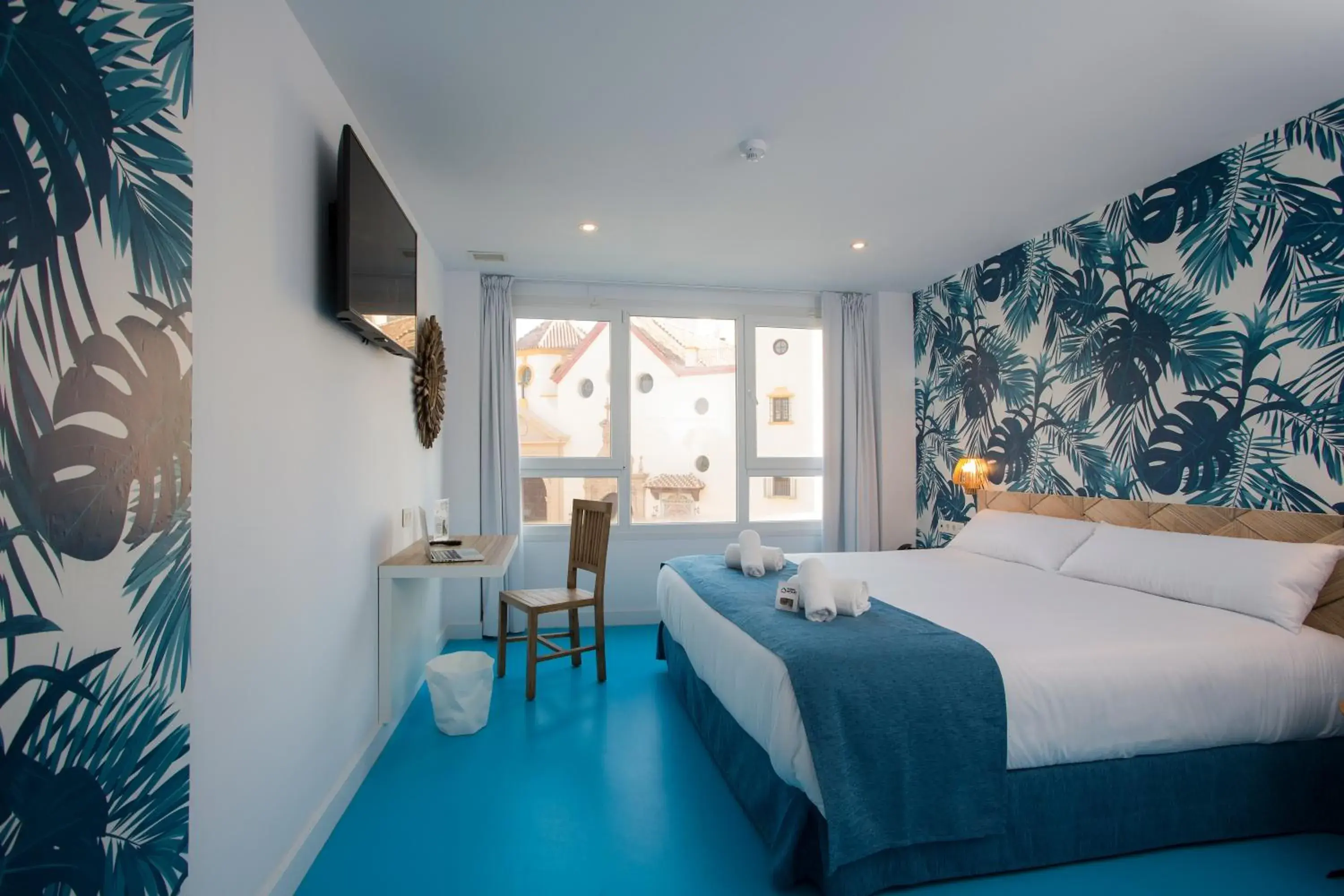 Bedroom, Bed in Casual del Mar Málaga Bedroom, Bed in Casual del Mar Málaga