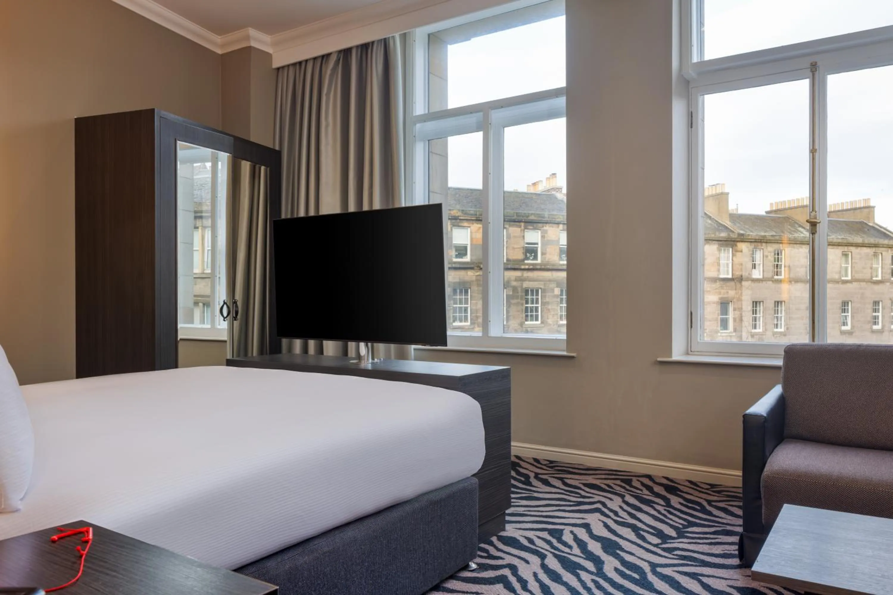 Bed in Doubletree by Hilton Edinburgh City Centre