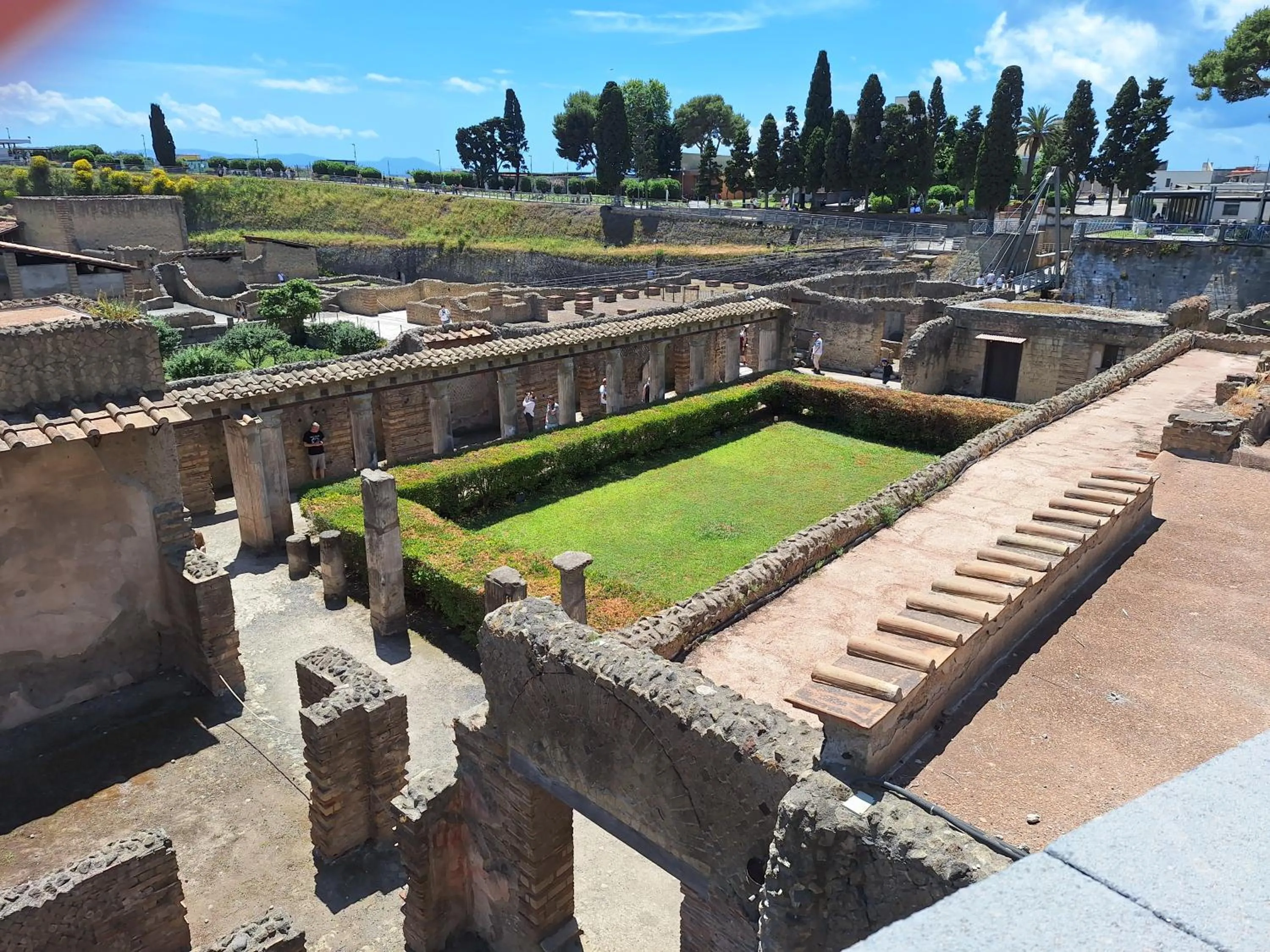 Garden view in Garden House Ercolano