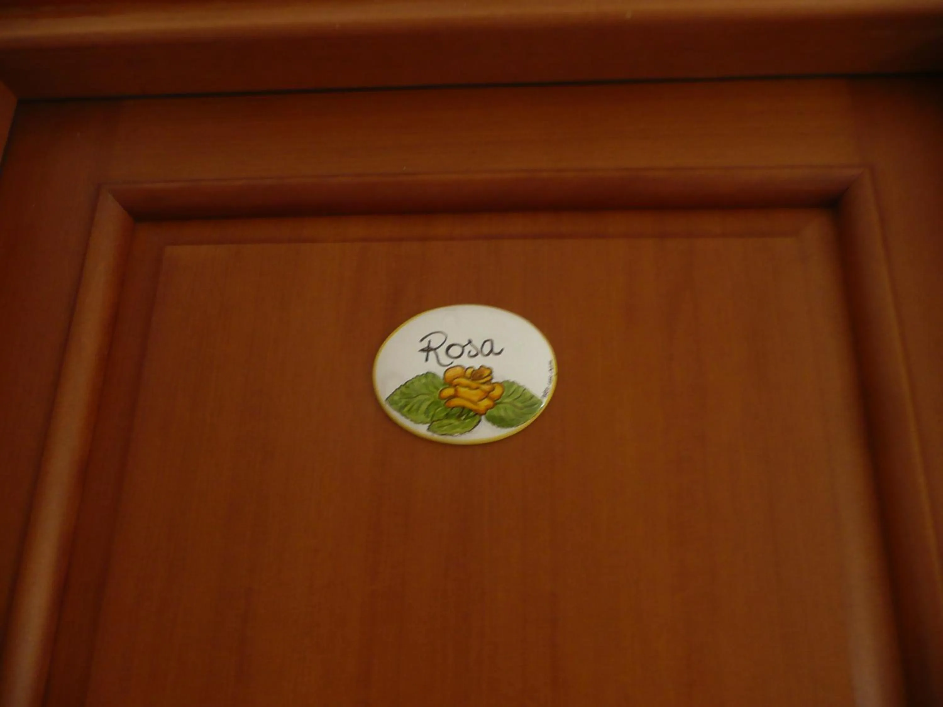 Logo/Certificate/Sign in Garden House Ercolano