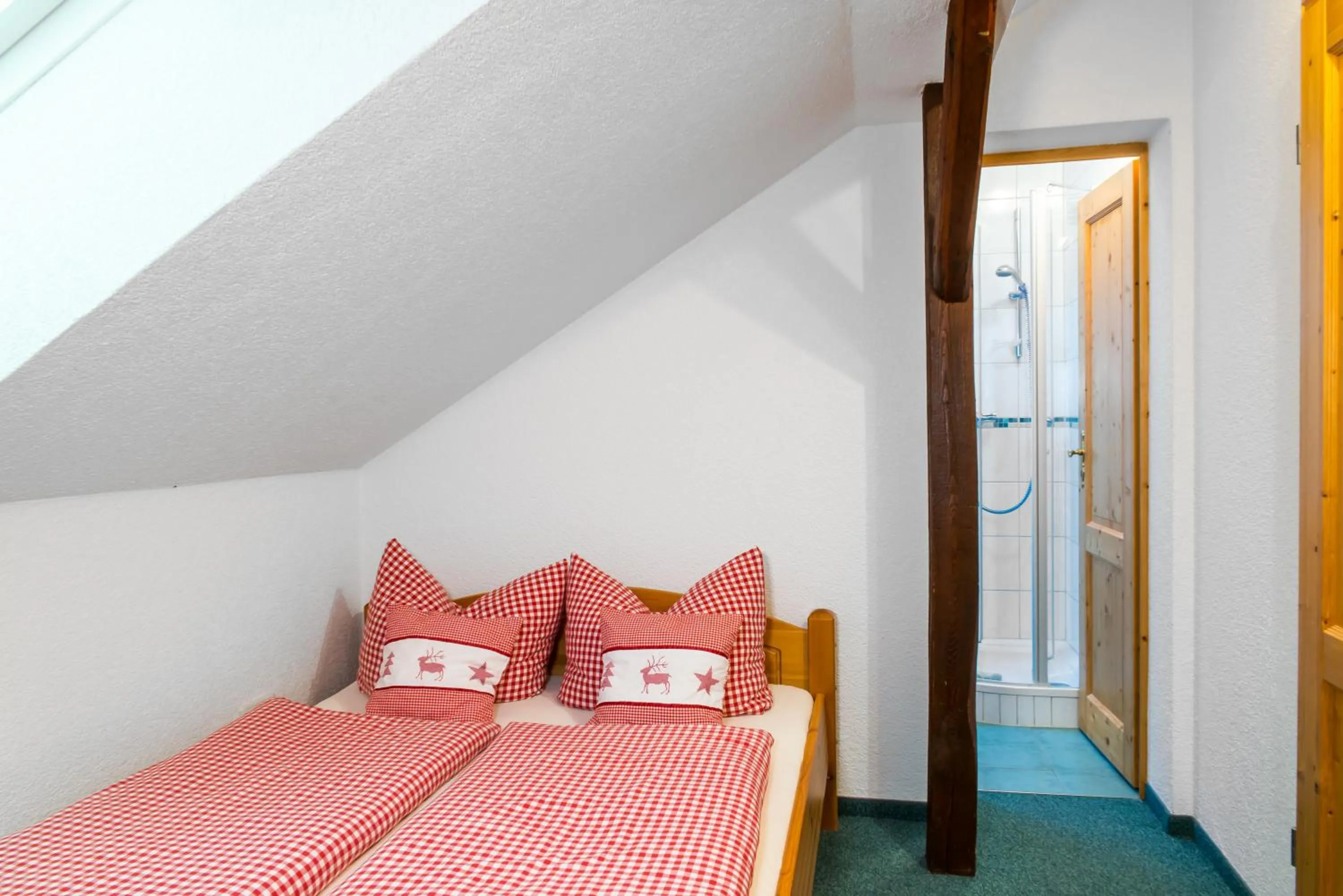 Decorative detail, Bed in Appartements und Ferienhaus Gasthof Kanzlersgrund