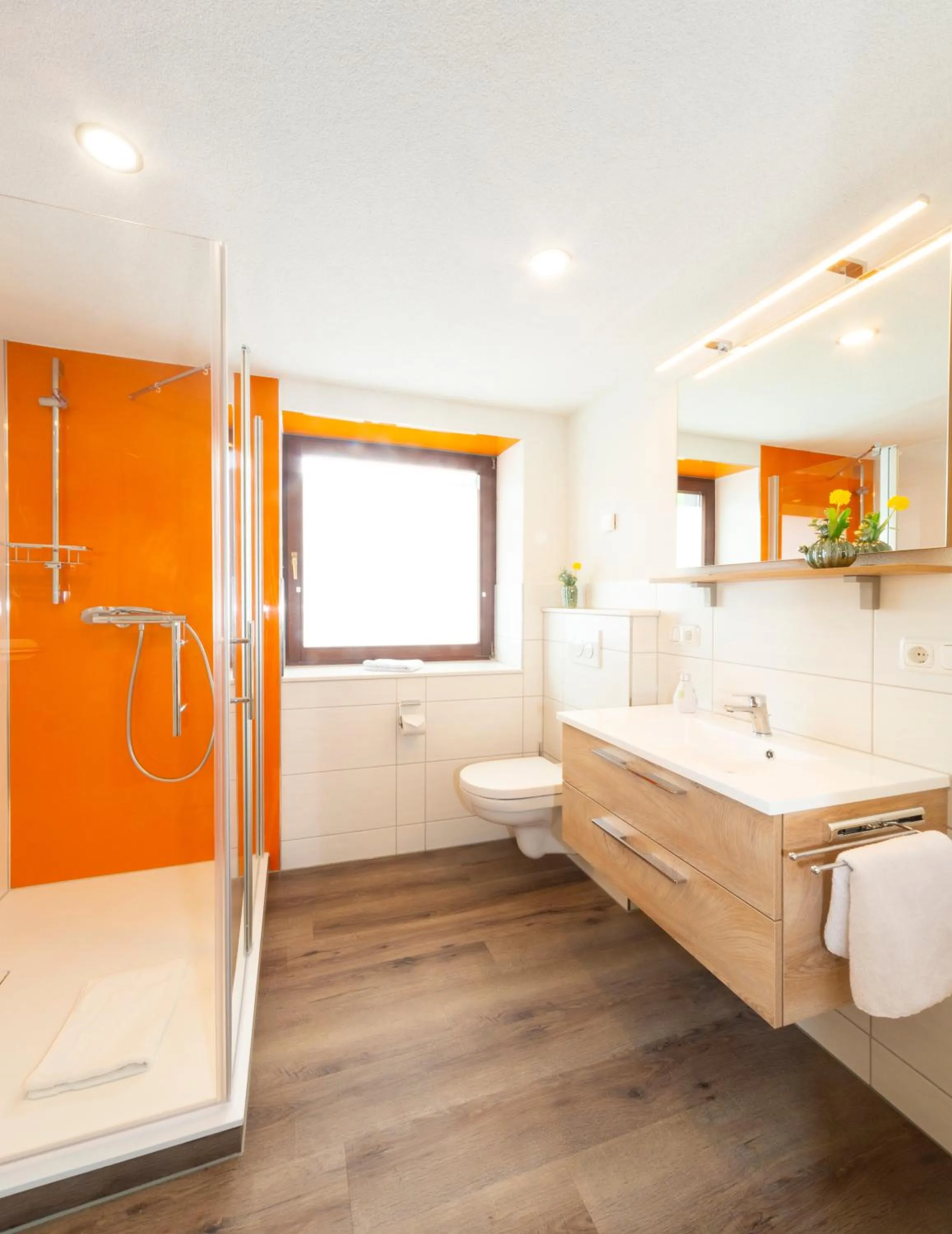 Shower in Appartements und Ferienhaus Gasthof Kanzlersgrund