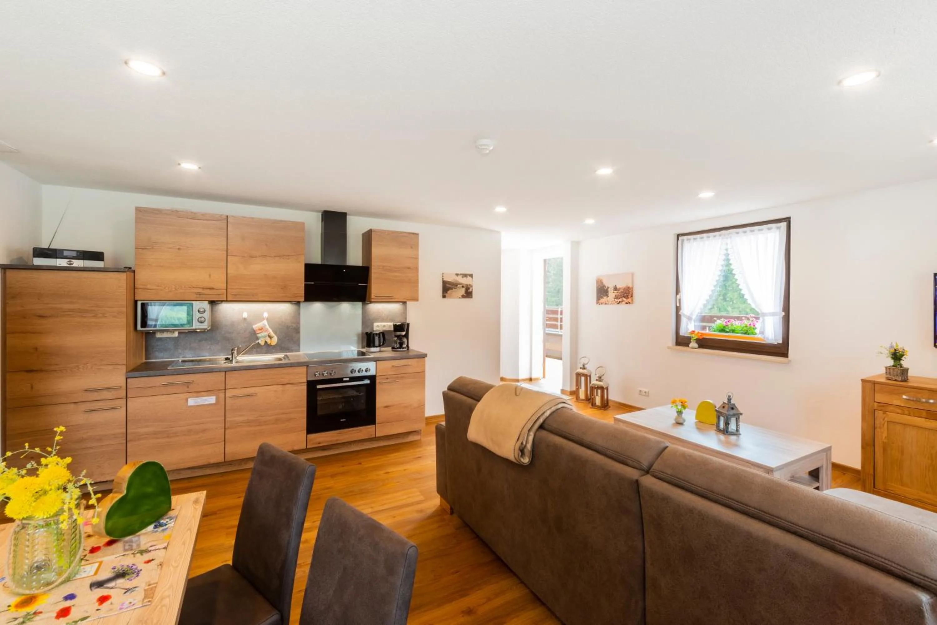 Living room in Appartements und Ferienhaus Gasthof Kanzlersgrund