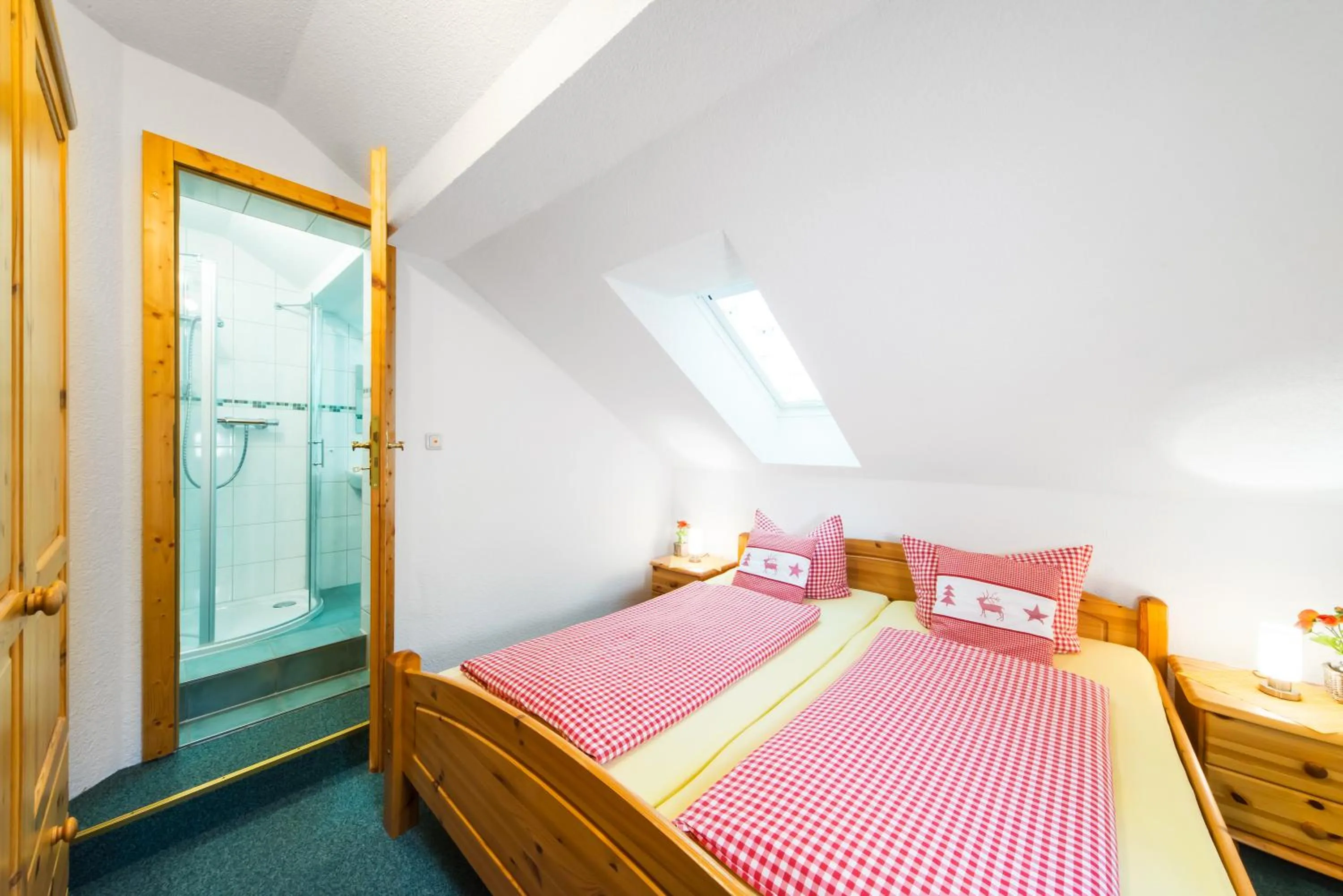 Decorative detail, Bed in Appartements und Ferienhaus Gasthof Kanzlersgrund