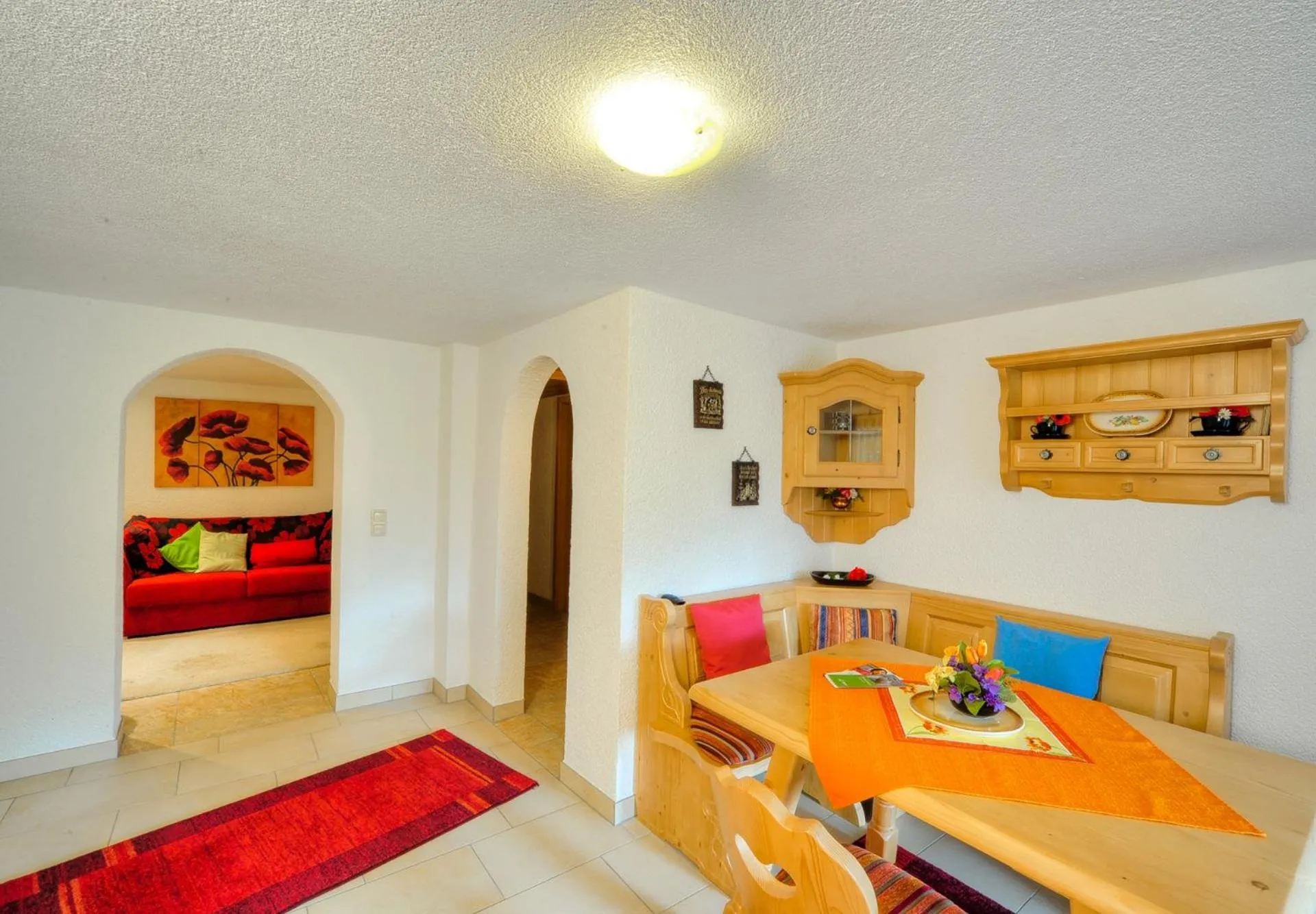 Living room, Bed in Appartements und Ferienhaus Gasthof Kanzlersgrund