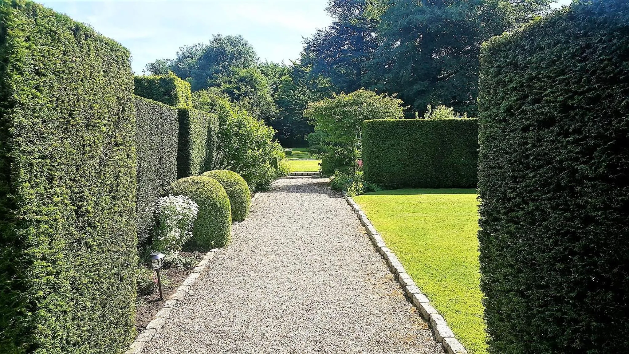 Garden in Glebe House Cottages