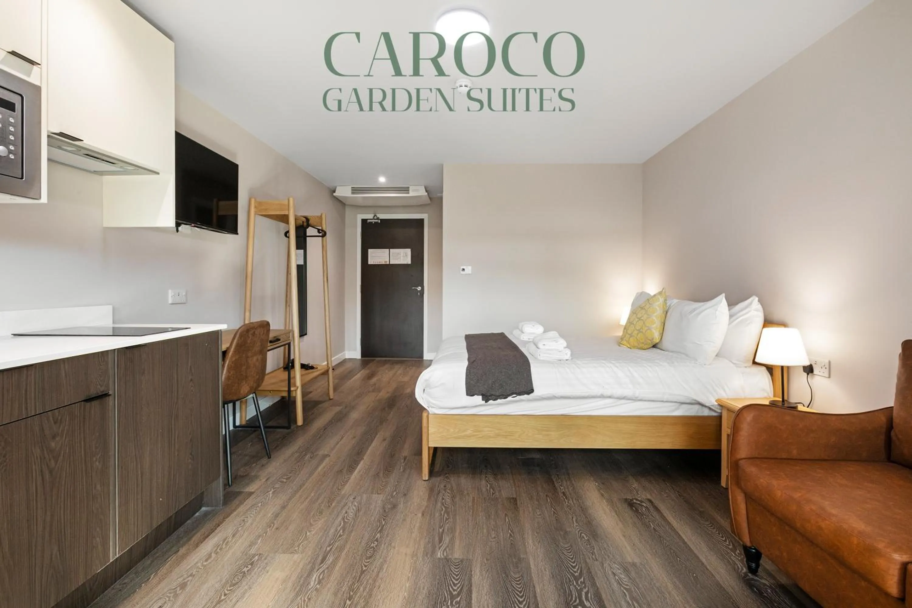 Bed in Westciti Caroco Aparthotel