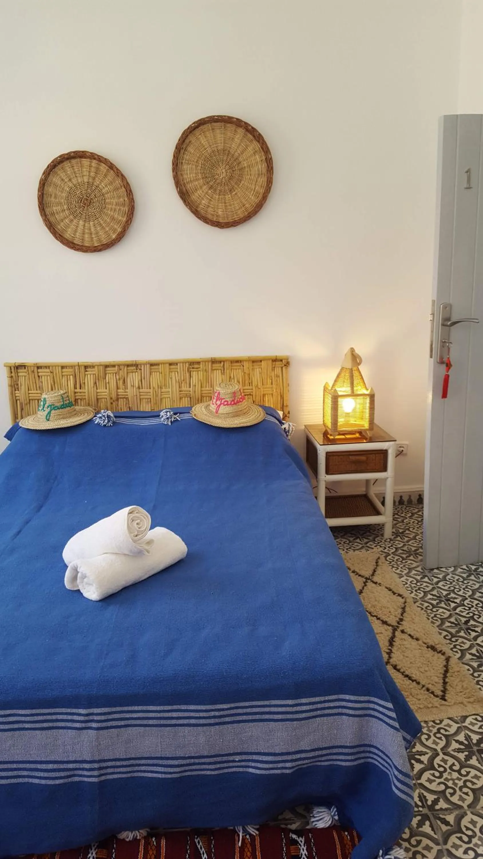 Bed in Art Riad Au Bord De La Mer
