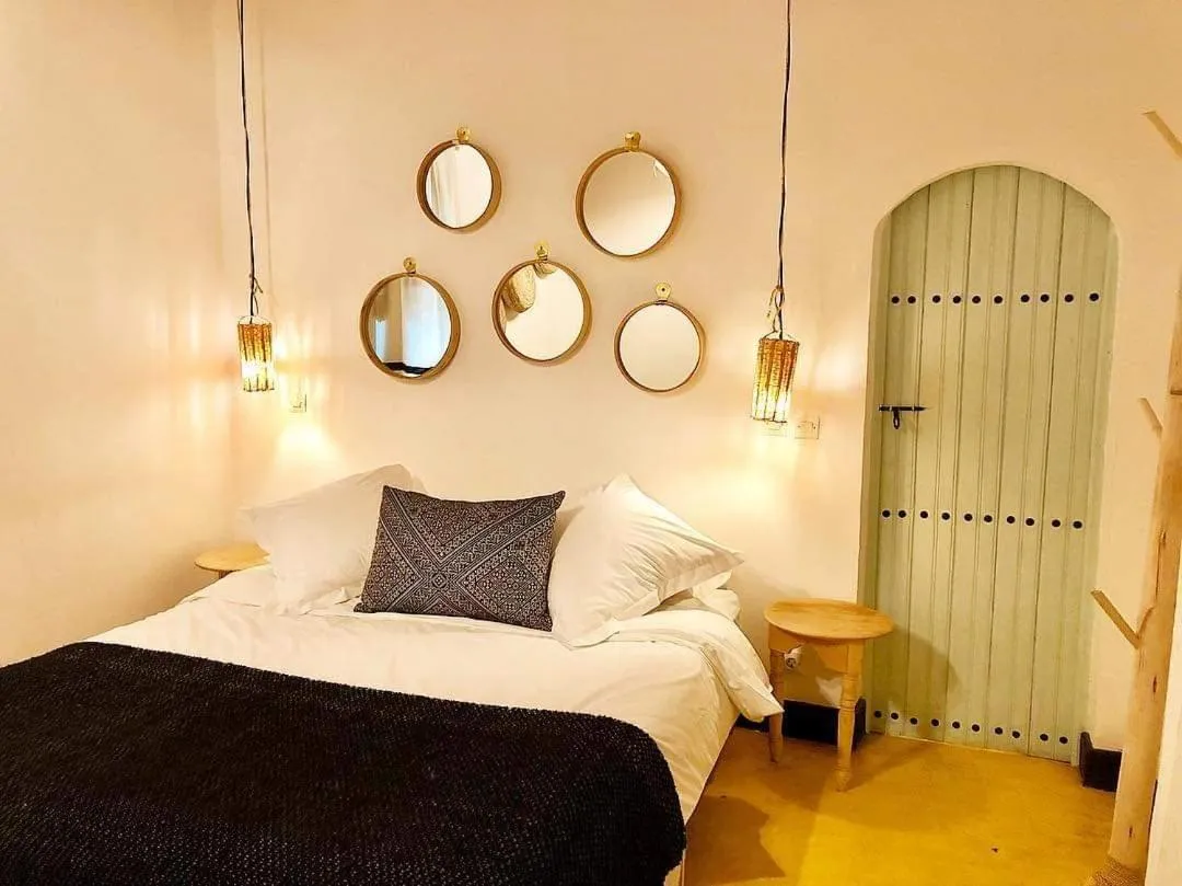 Bed in Art Riad Au Bord De La Mer