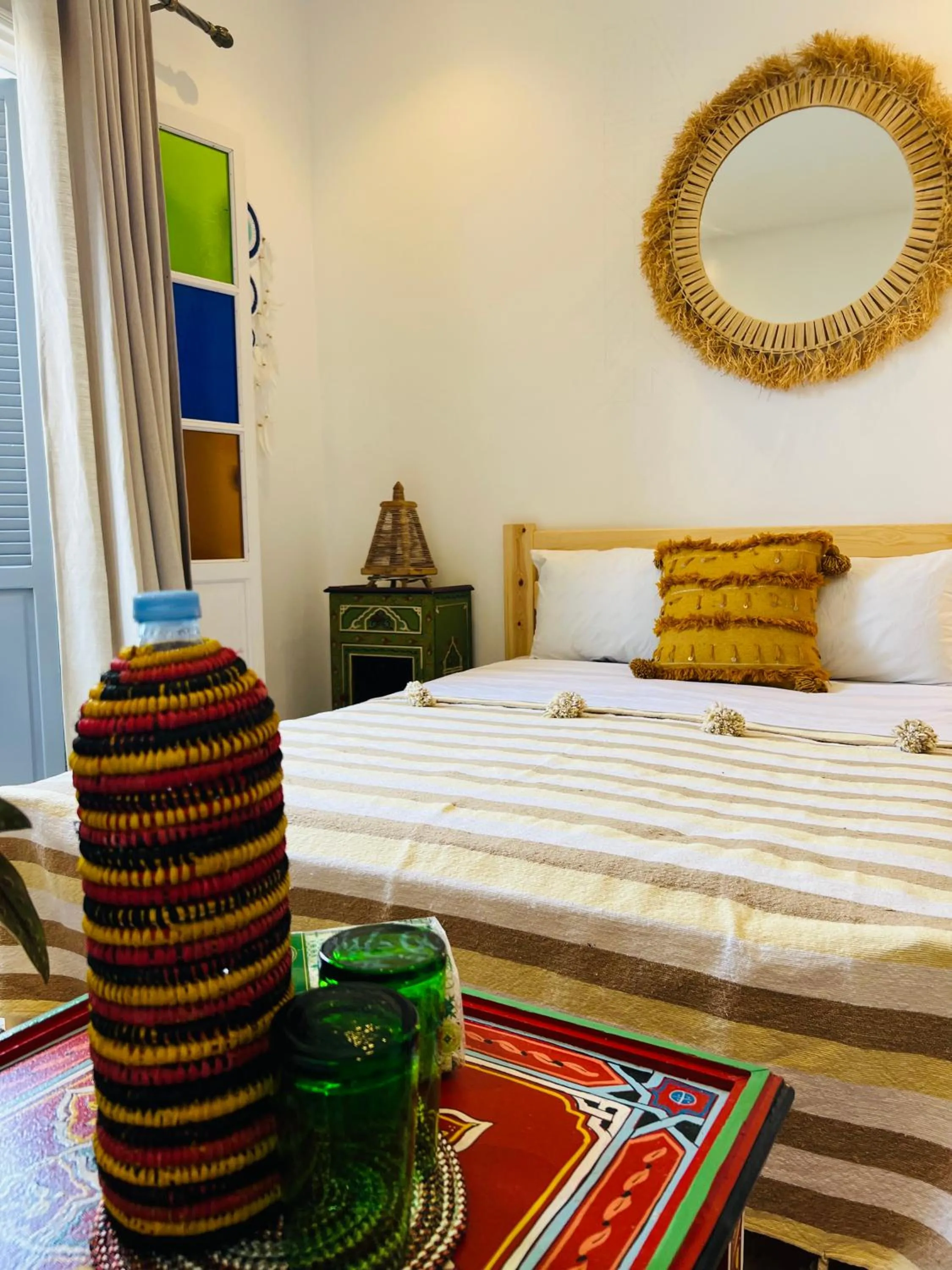 Bed in Art Riad Au Bord De La Mer