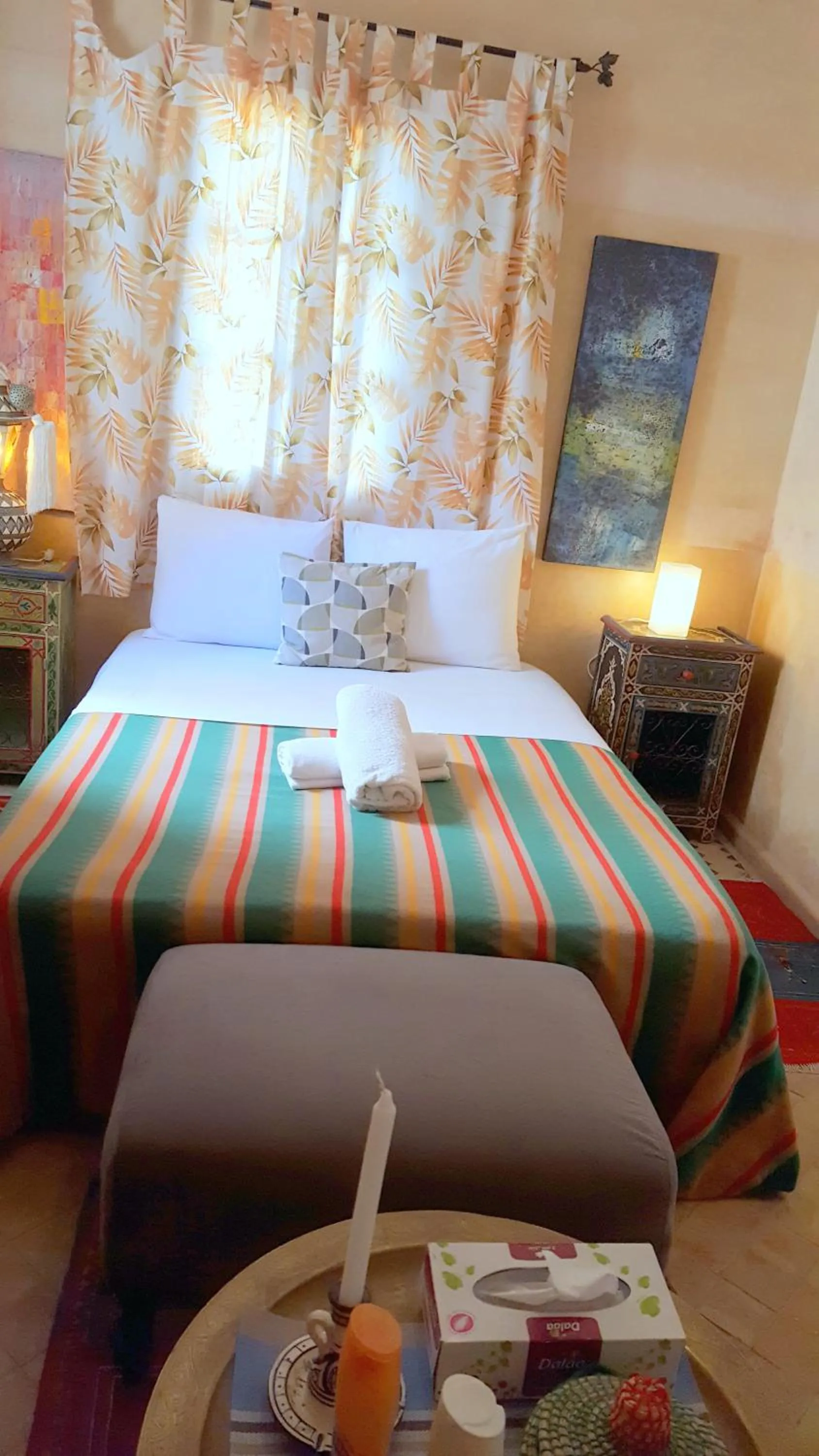 Bedroom, Bed in Art Riad Au Bord De La Mer