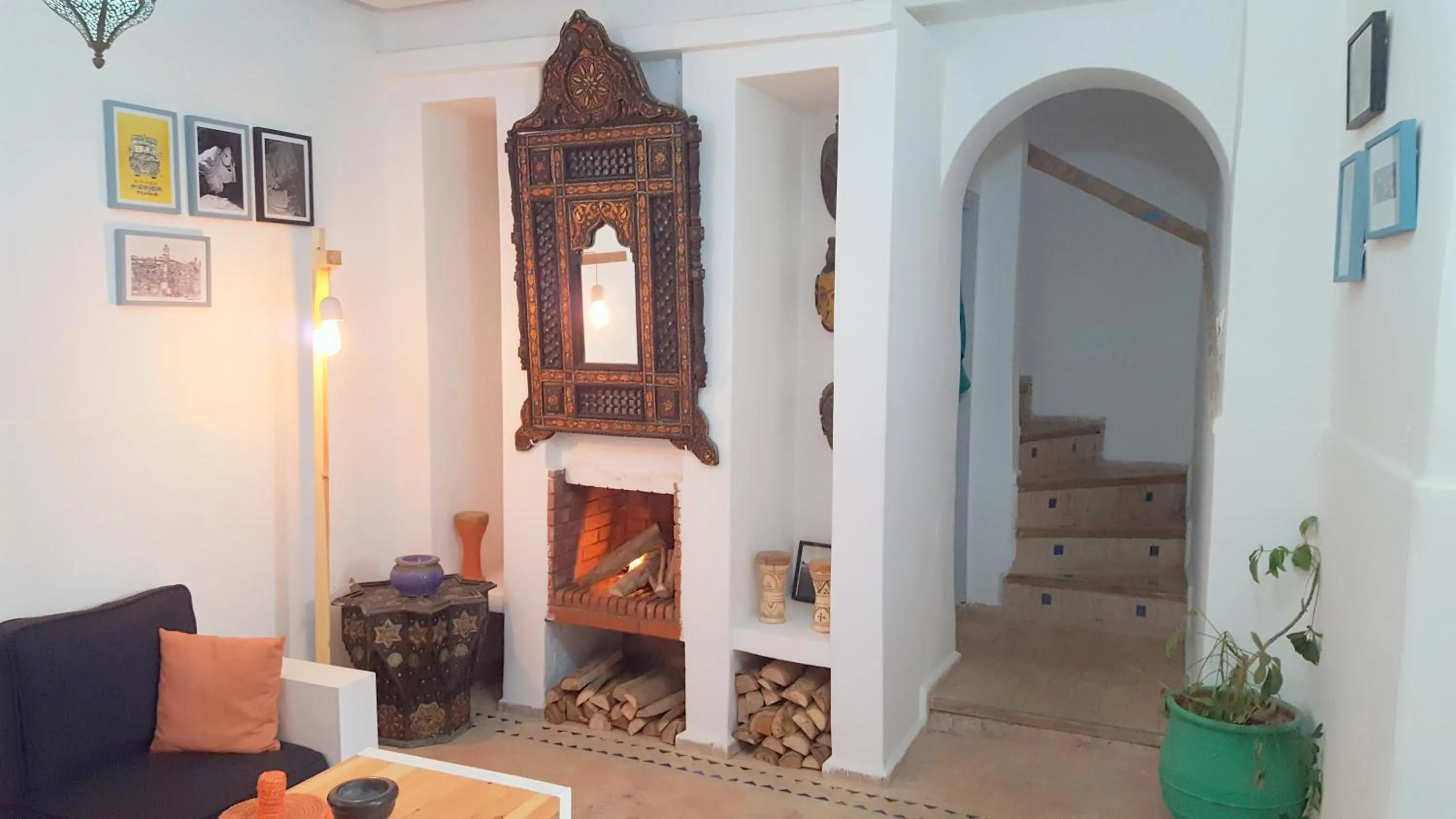 Bedroom in Art Riad Au Bord De La Mer