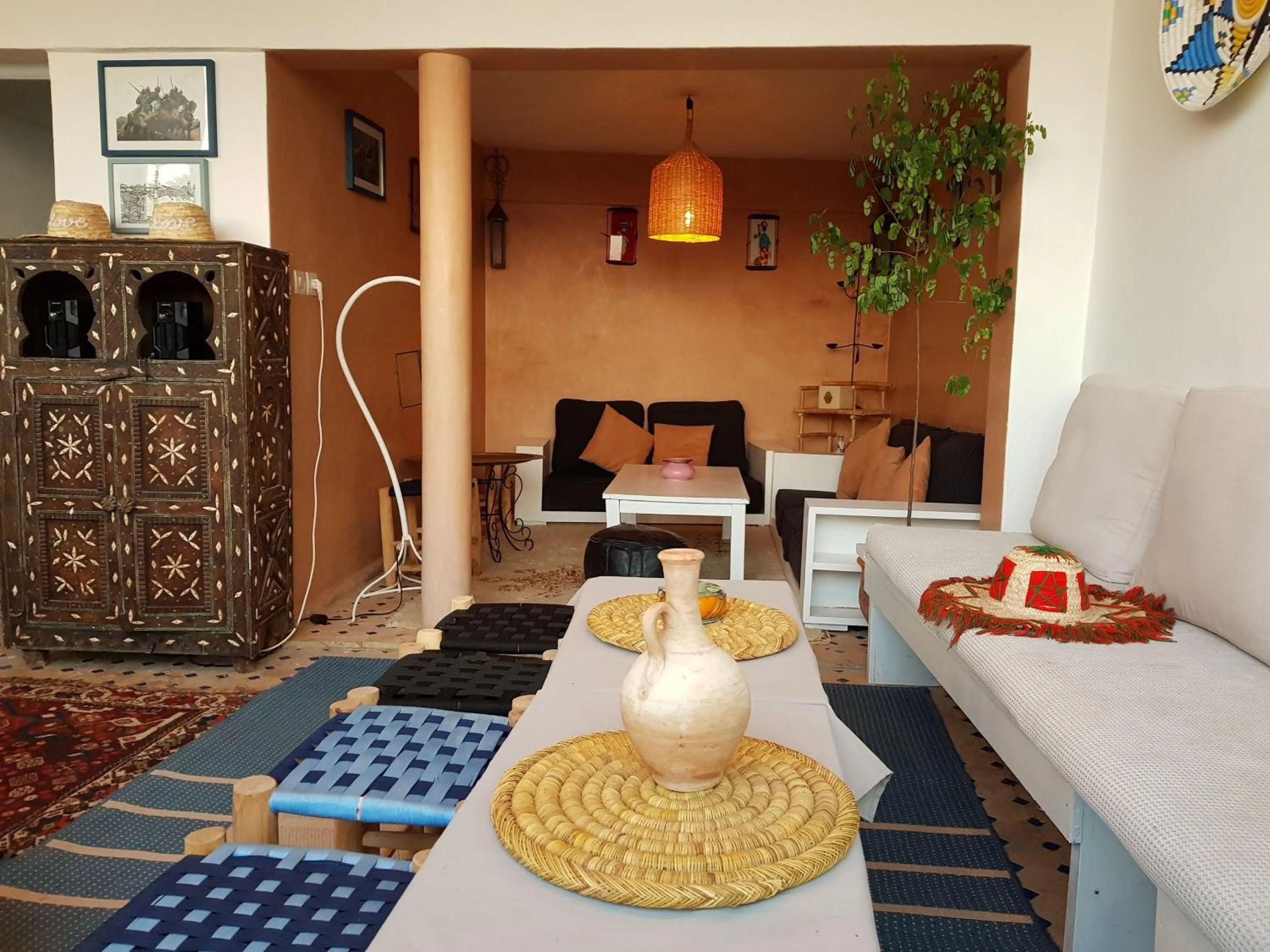 Bed in Art Riad Au Bord De La Mer