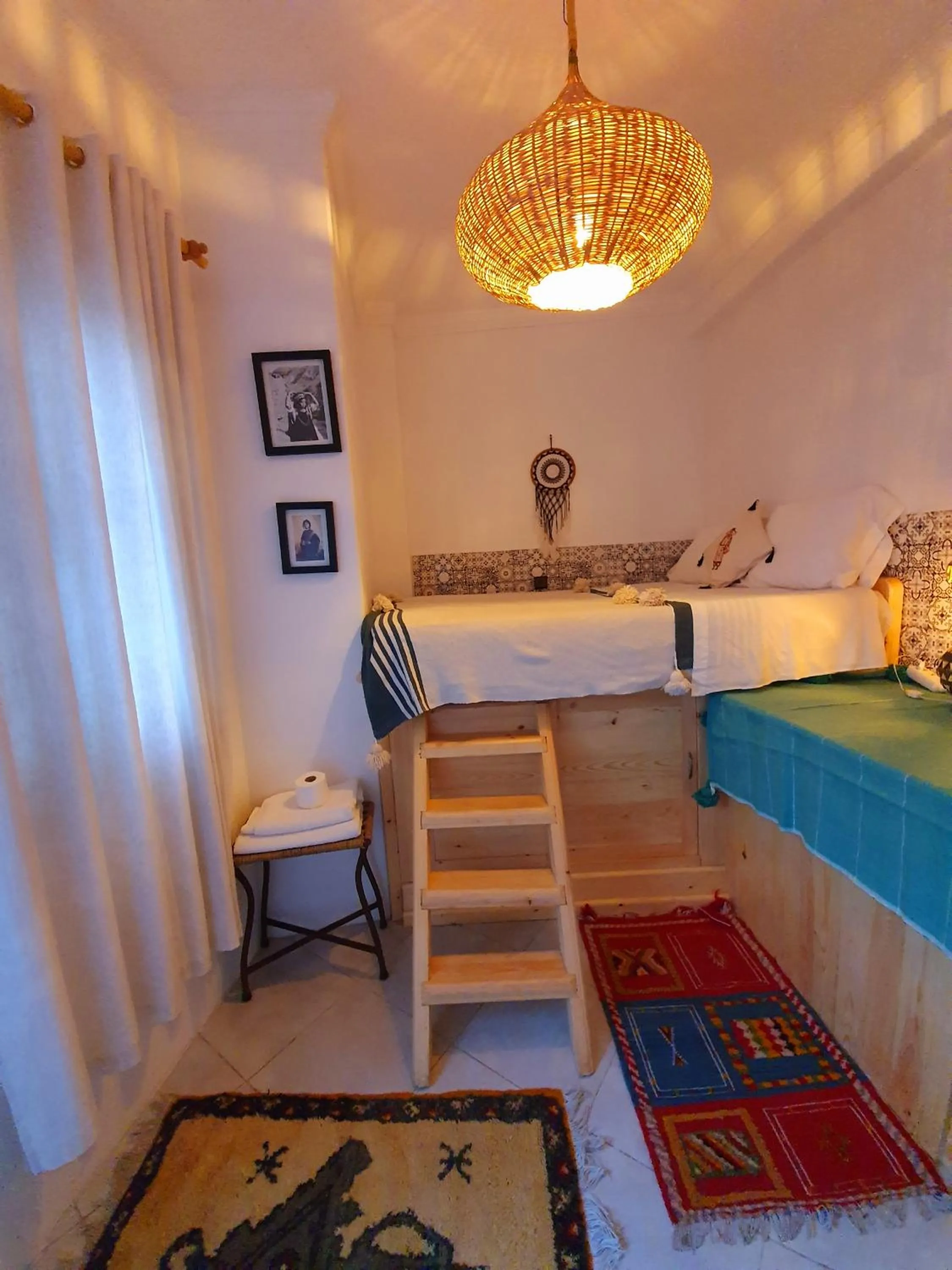Bed in Art Riad Au Bord De La Mer