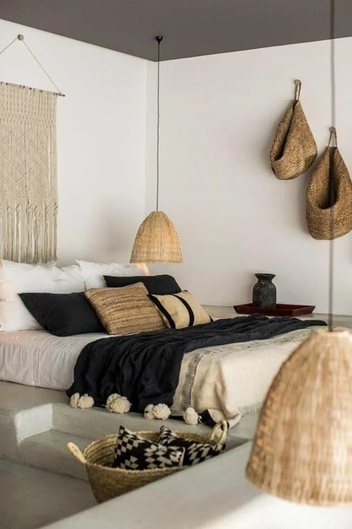 Bed in Art Riad Au Bord De La Mer