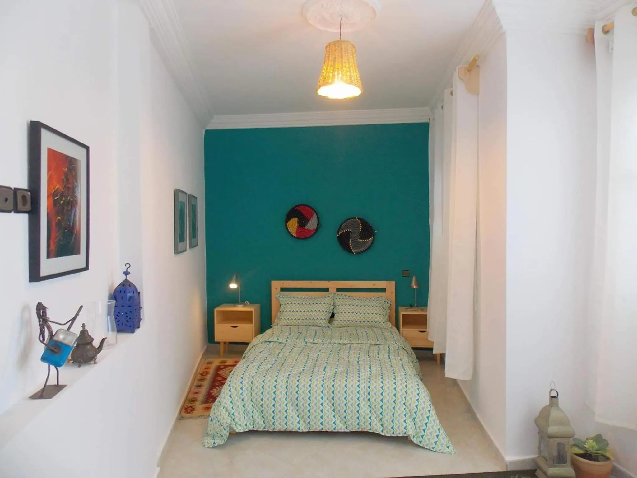 Bed in Art Riad Au Bord De La Mer