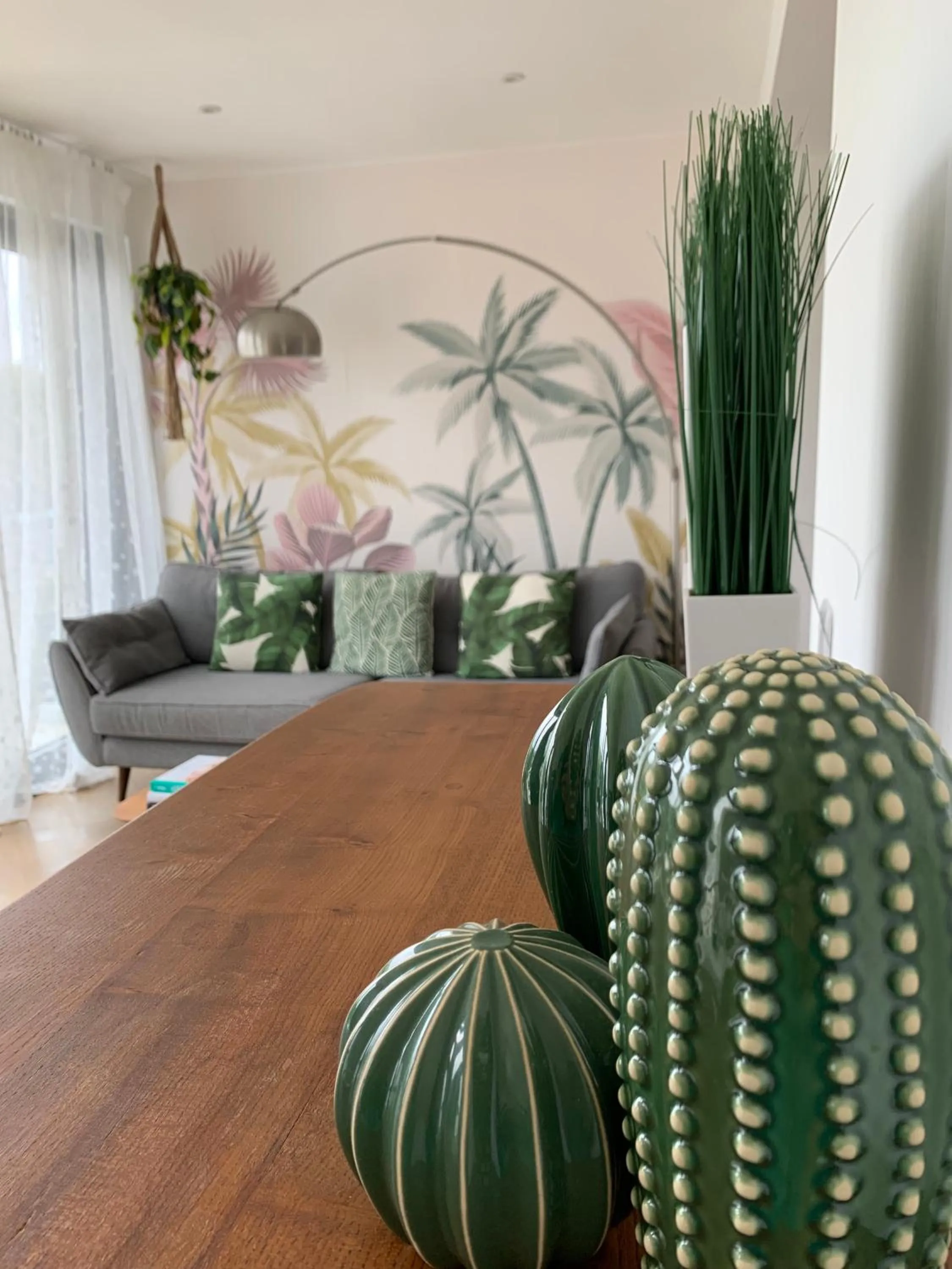 Seating area in Porth Beach Hotel