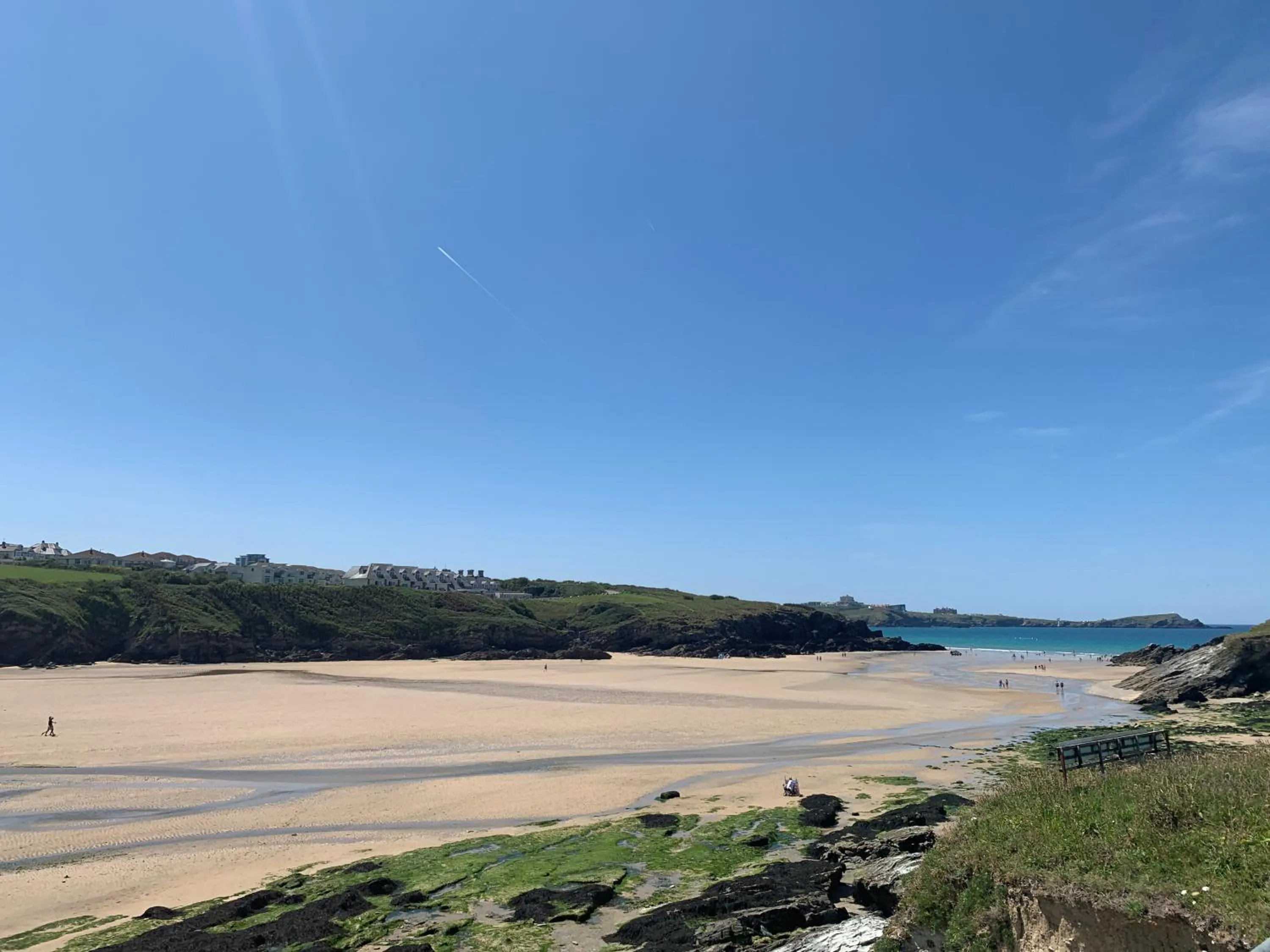 Sea view in Porth Beach Hotel