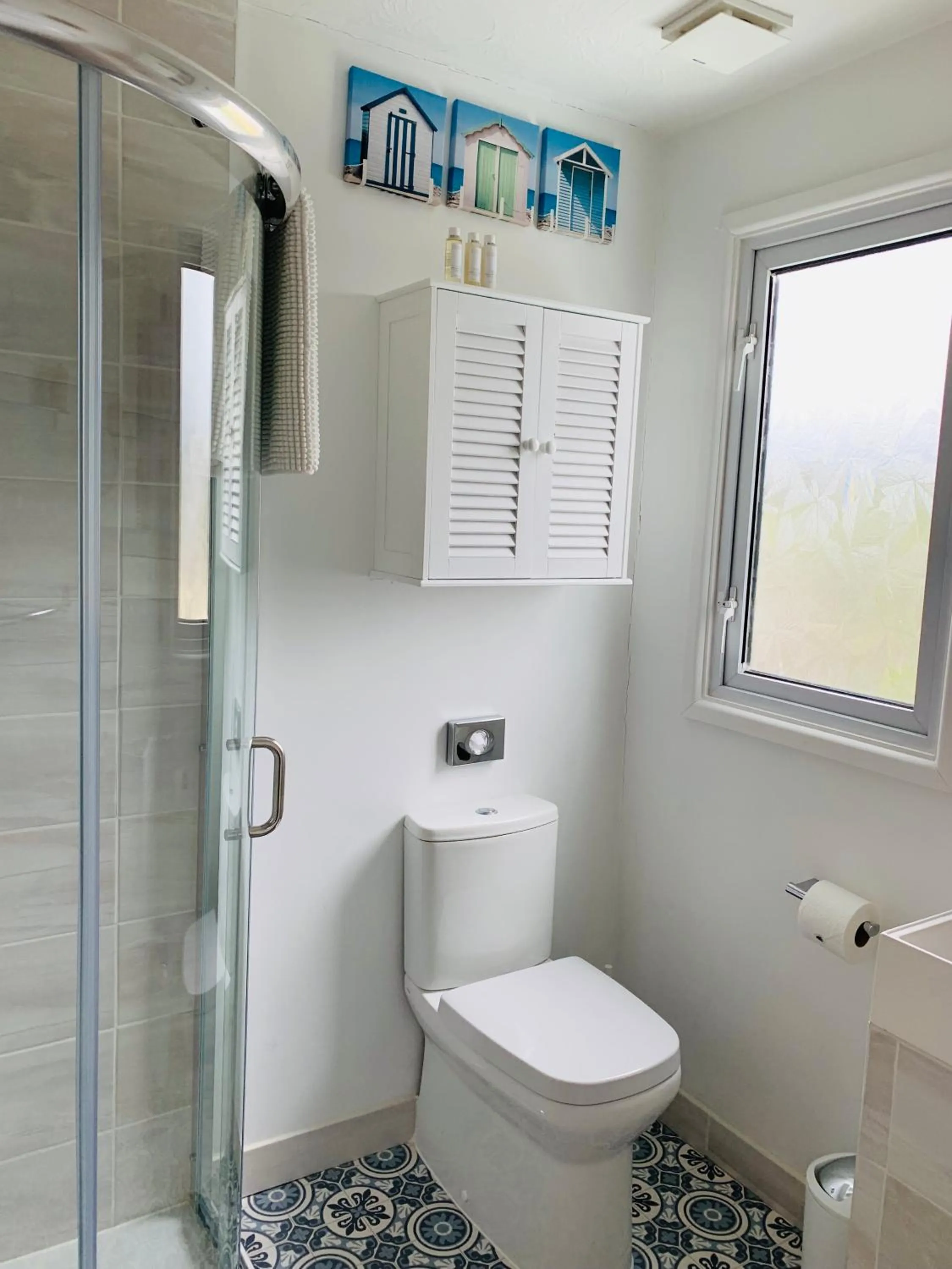 Bathroom in Porth Beach Hotel