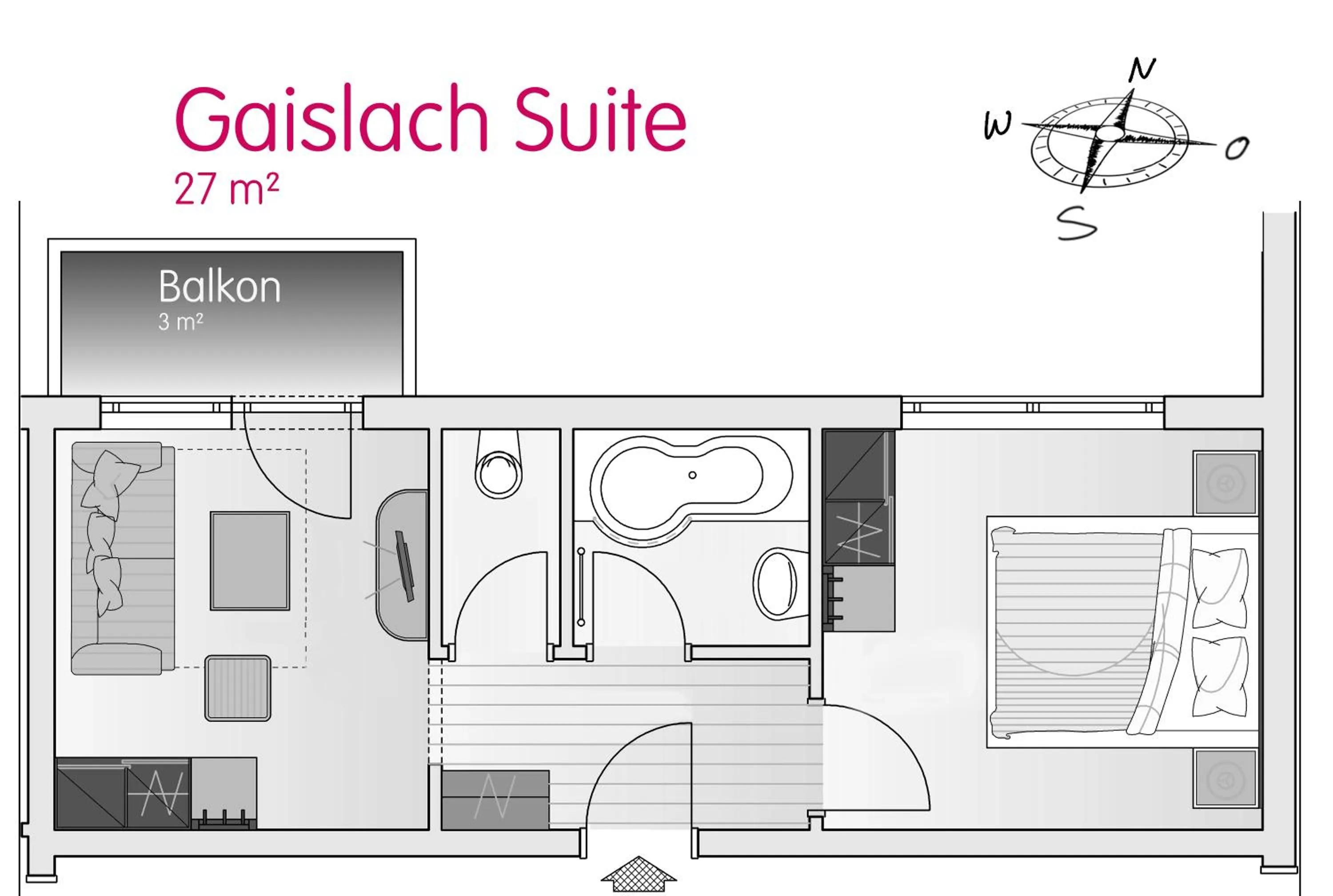 Photo of the whole room in Glanzer Homes Hochsölden