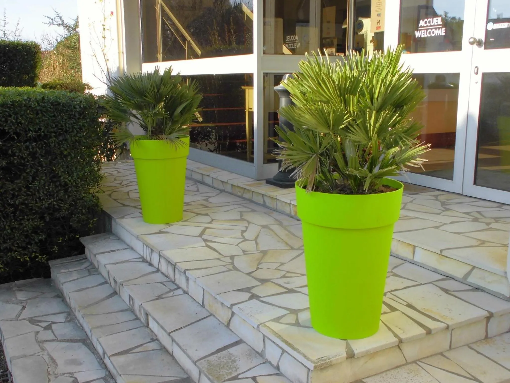 Decorative detail in Cit'Hotel Le Challans