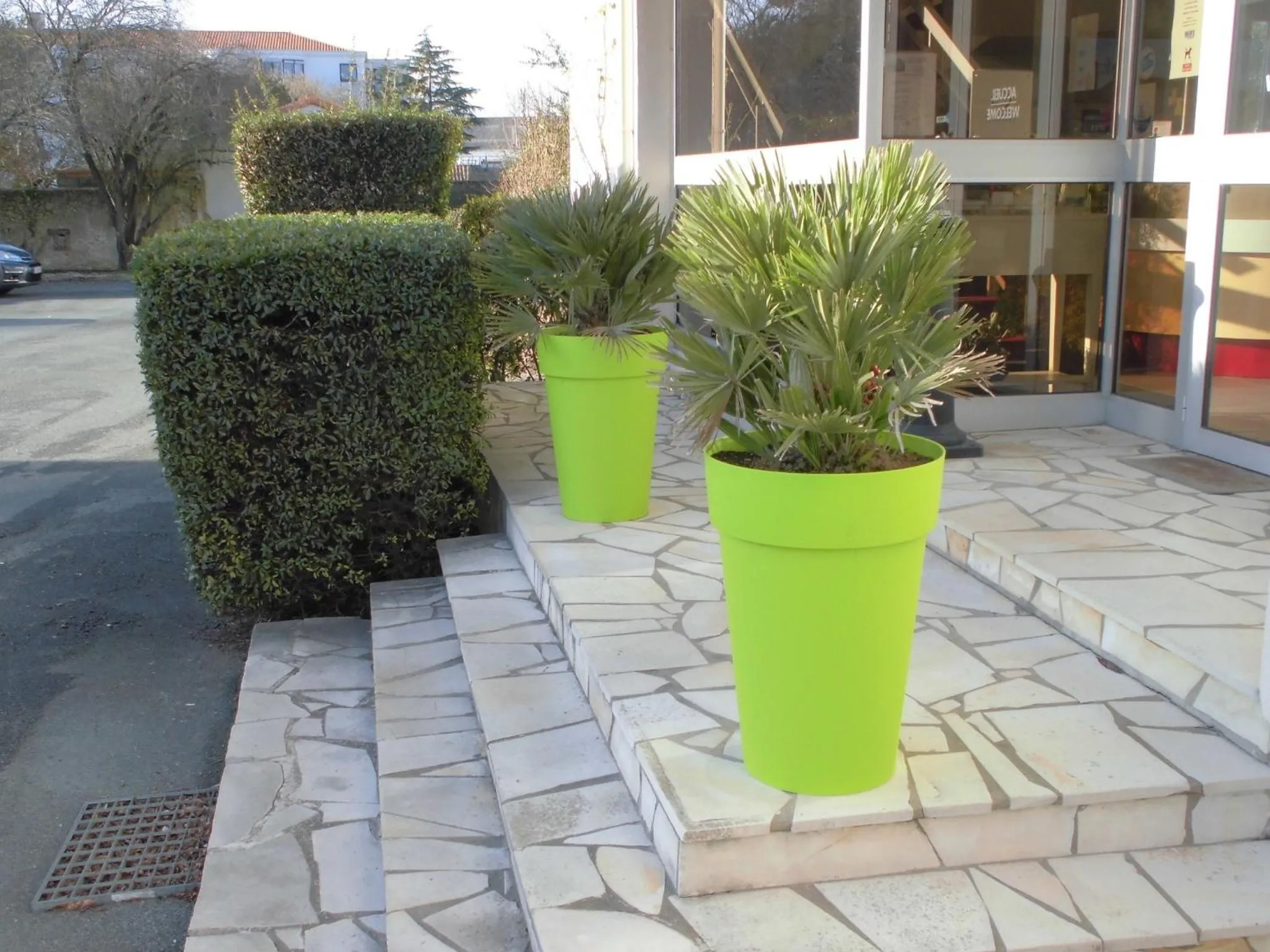 Decorative detail in Cit'Hotel Le Challans