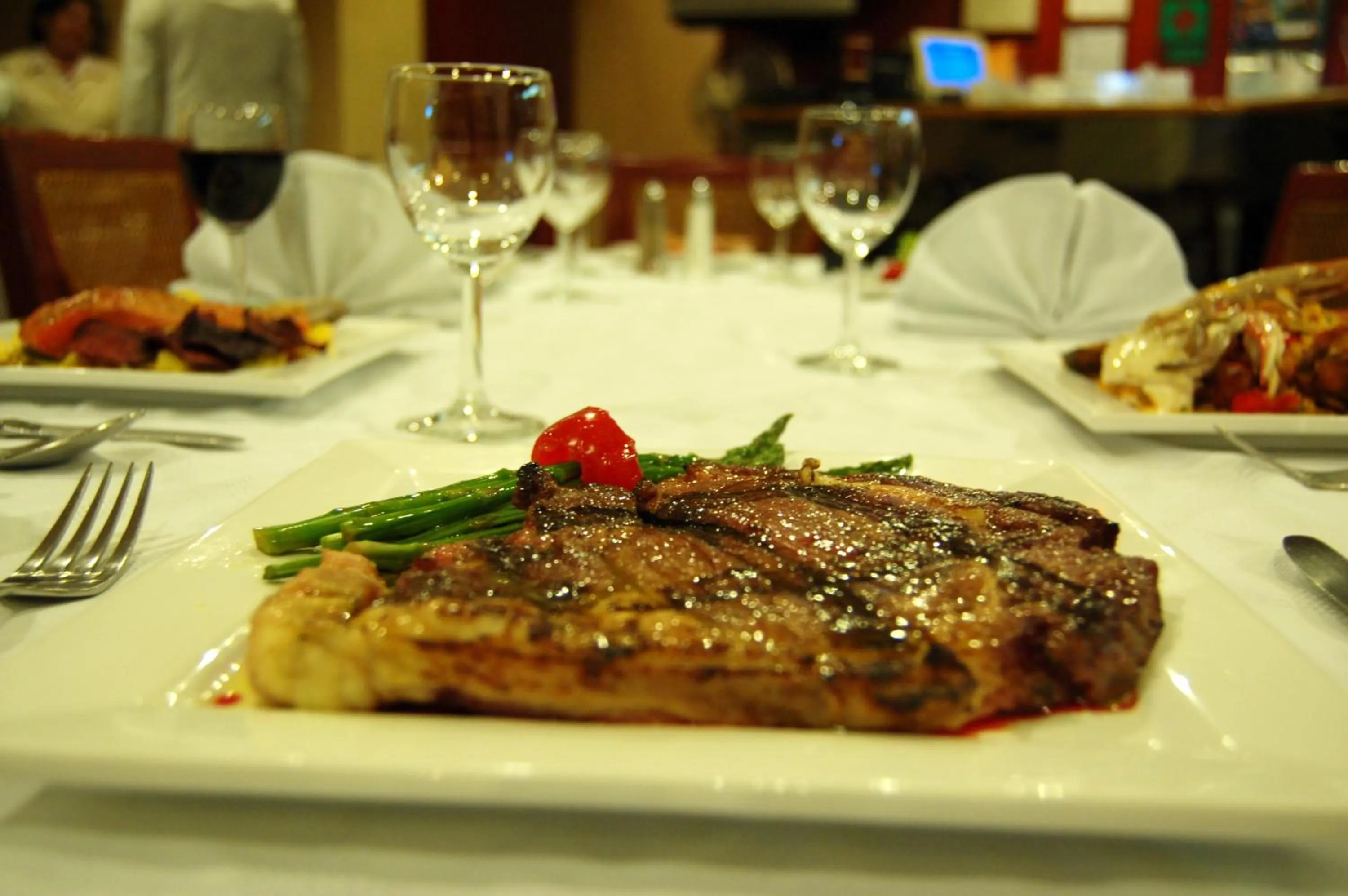 Food and drinks in Hotel del Principado