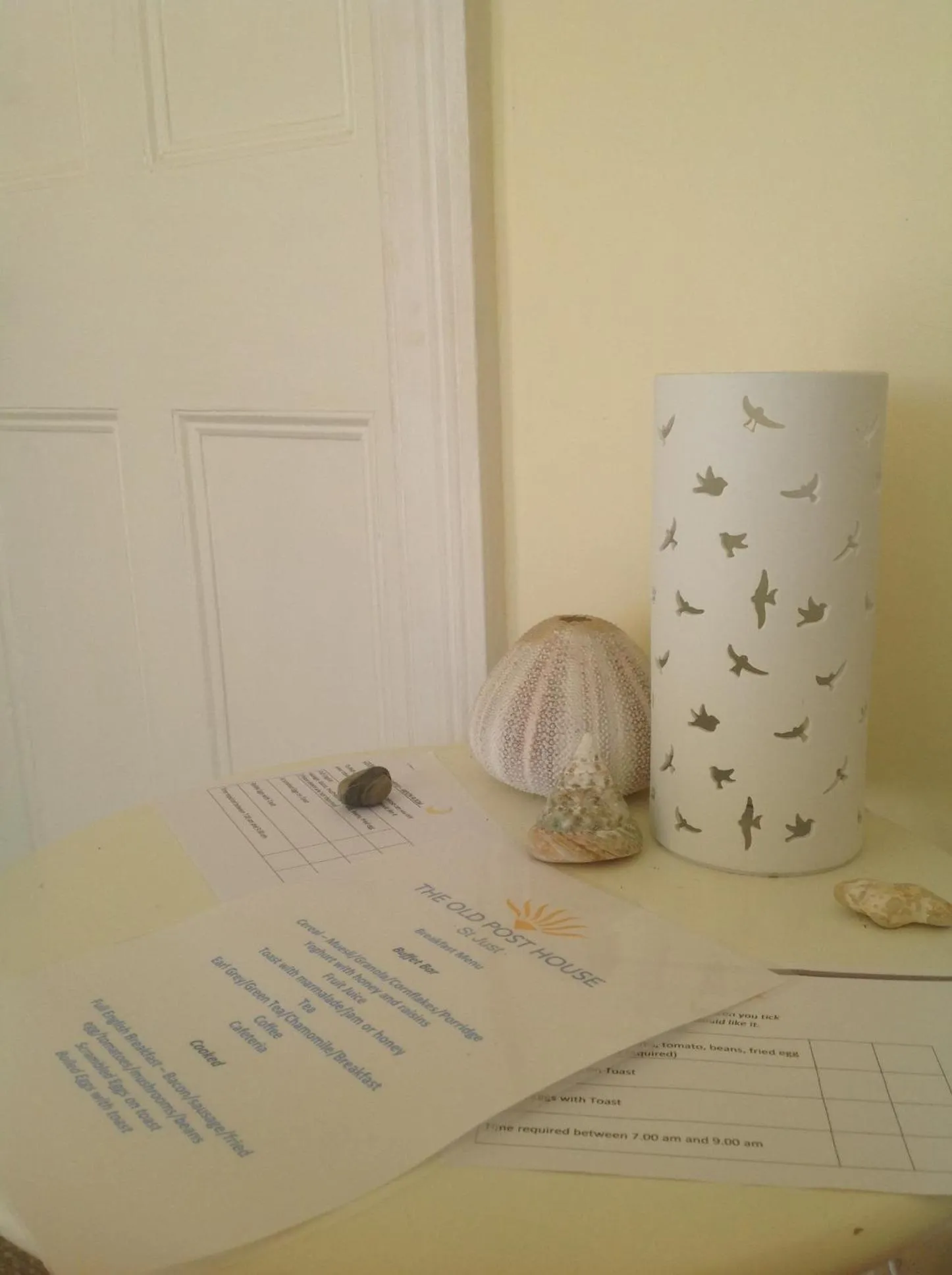 Decorative detail in The Old Post House B&B