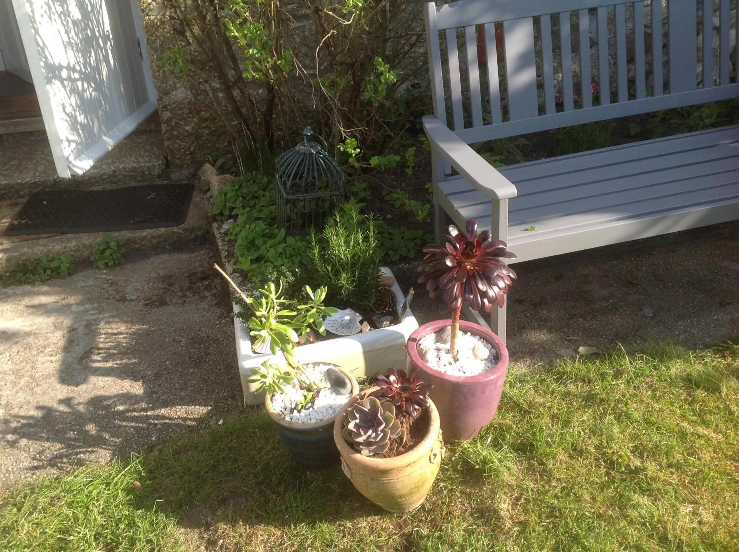 Garden in The Old Post House B&B