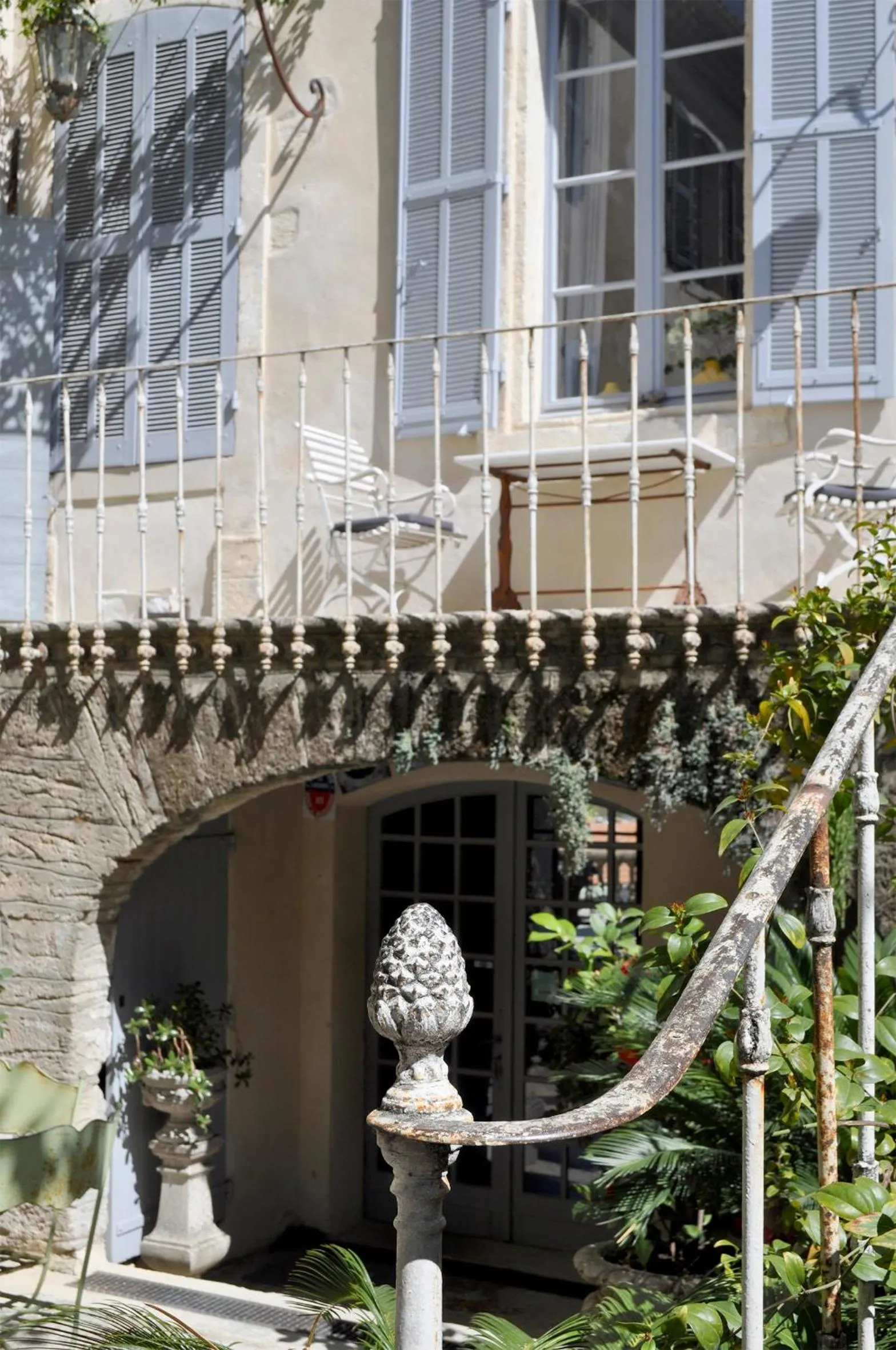 Patio in Le Petit Chateau
