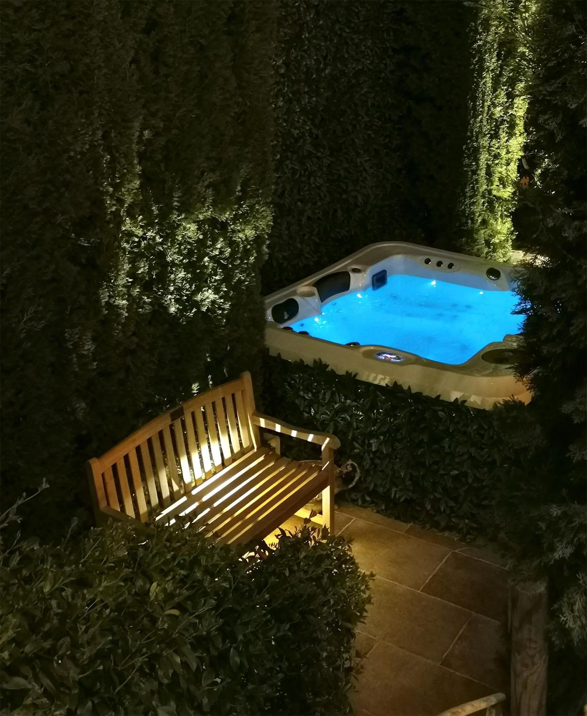 Patio in Le Petit Chateau