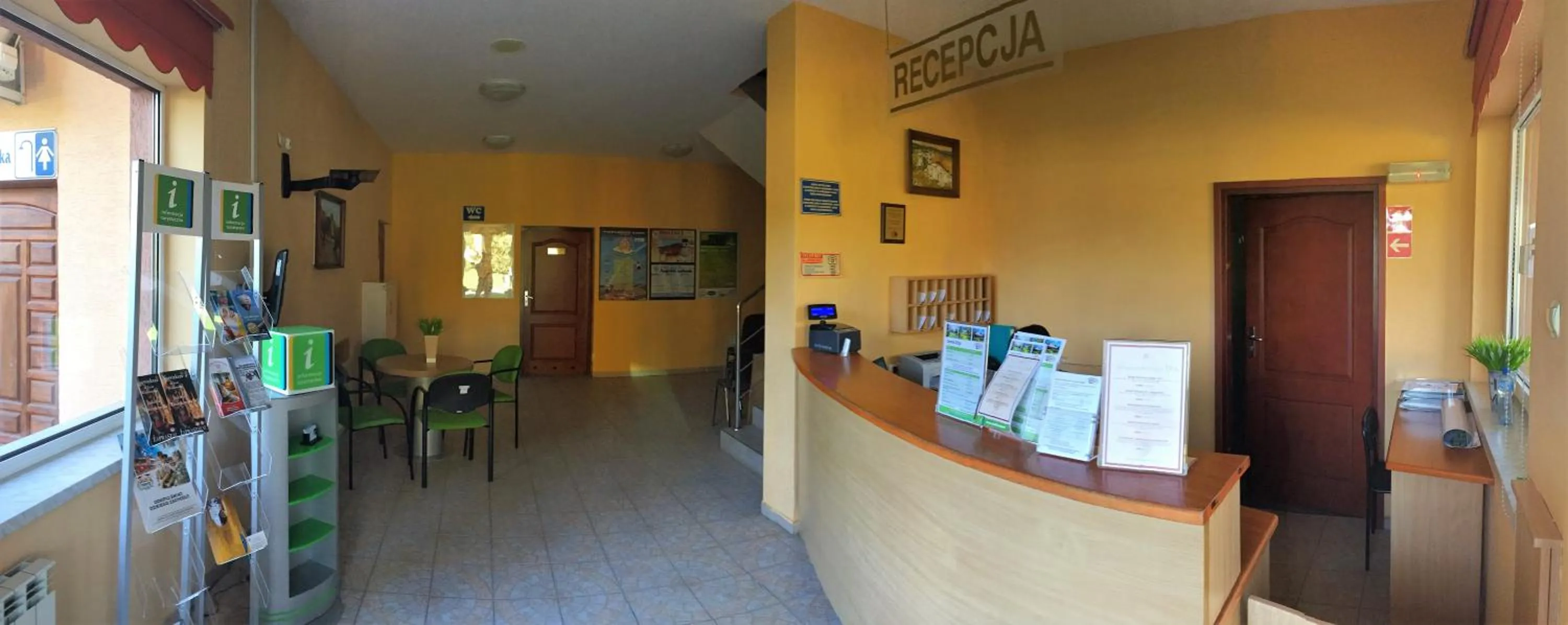 Lobby or reception, Lobby/Reception in Gościniec Jurajski