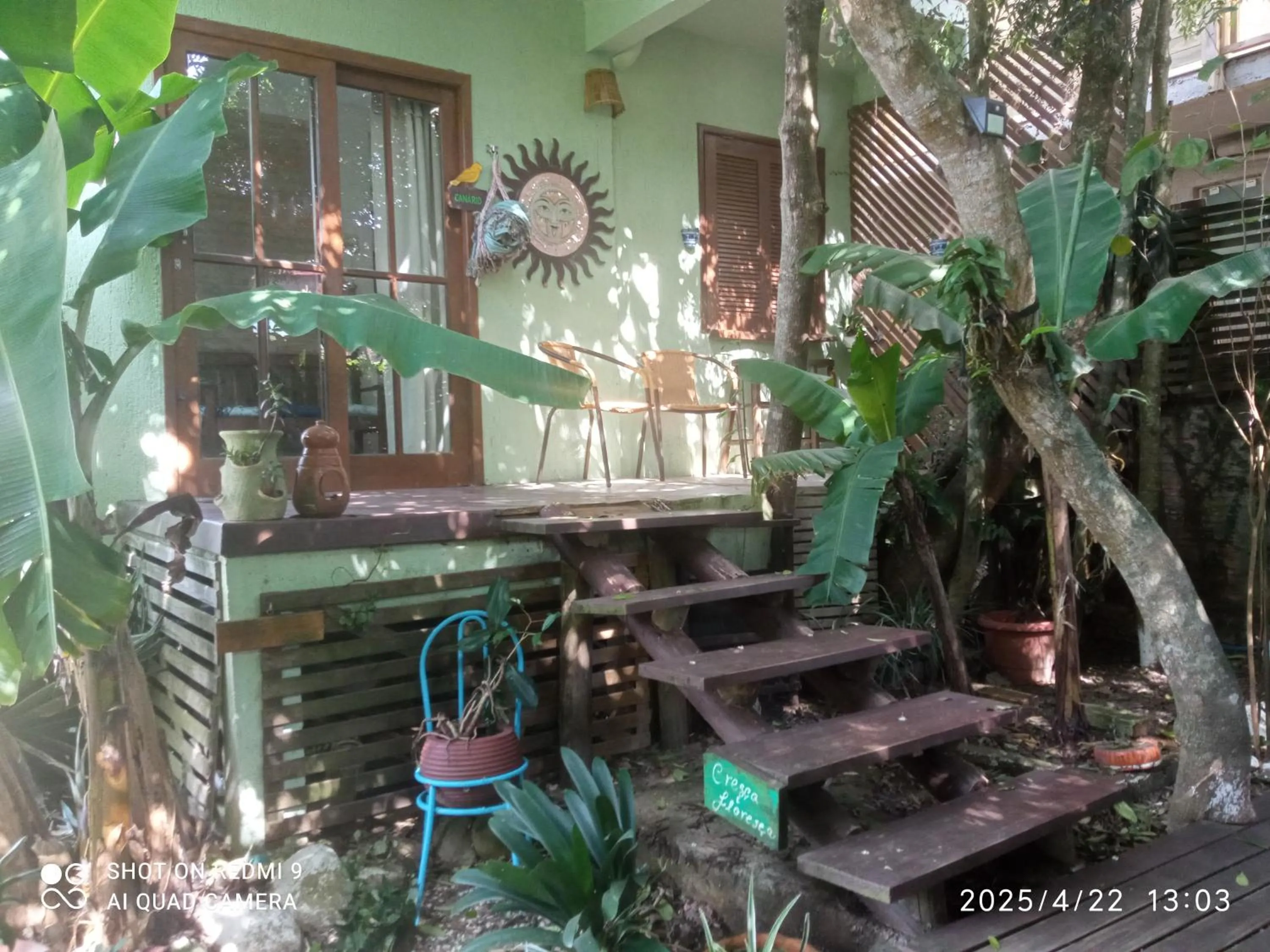 Garden in Pousada Refúgio dos Pássaros