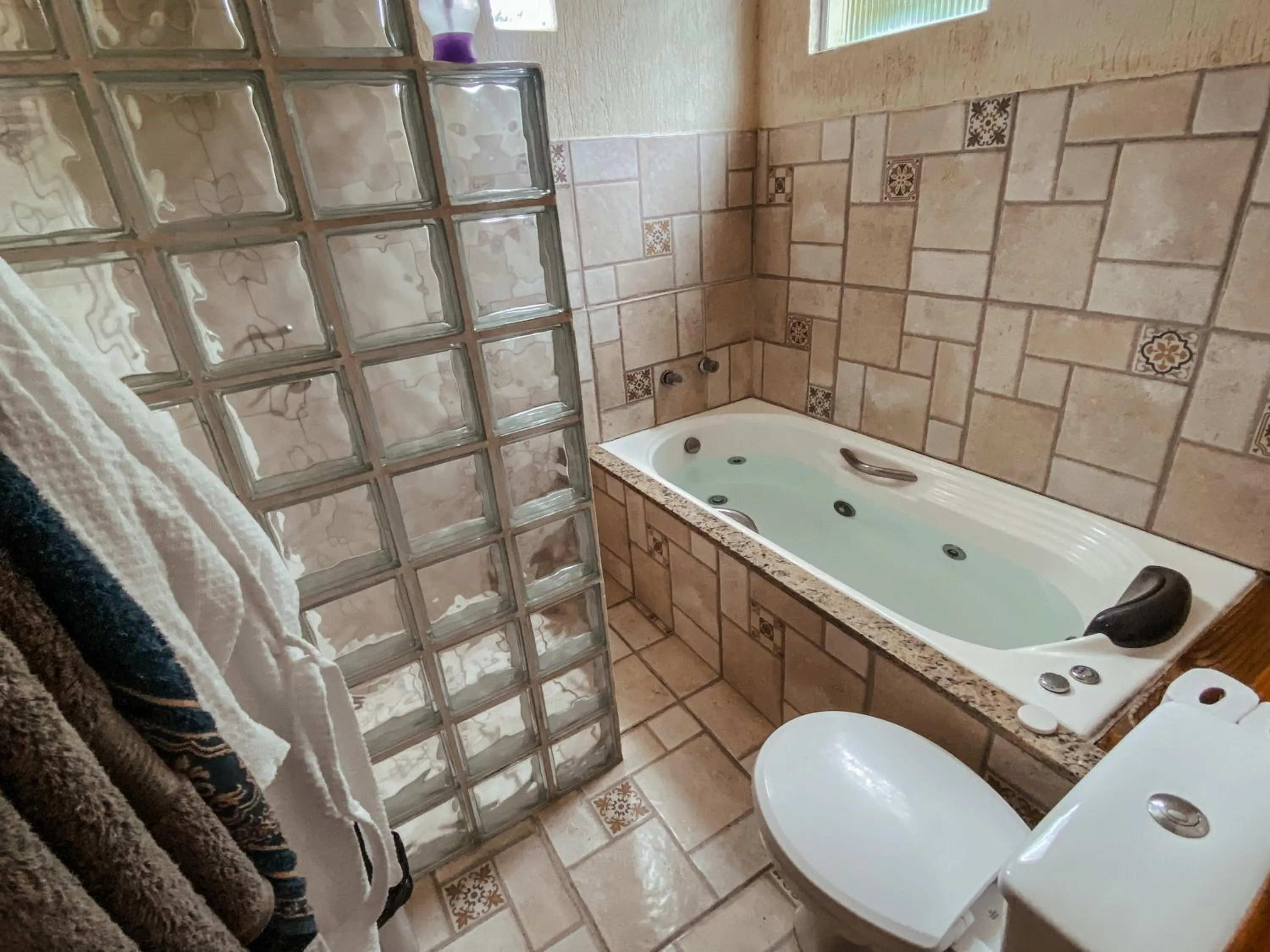 Toilet in Pousada Refúgio dos Pássaros