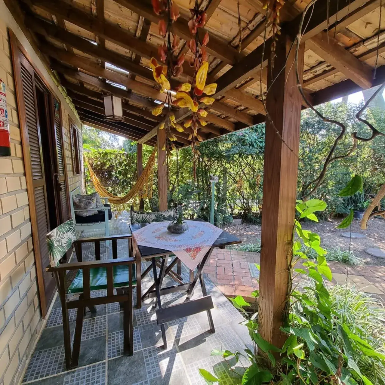 Suite with Balcony in Pousada Refúgio dos Pássaros Suite with Balcony in Pousada Refúgio dos Pássaros